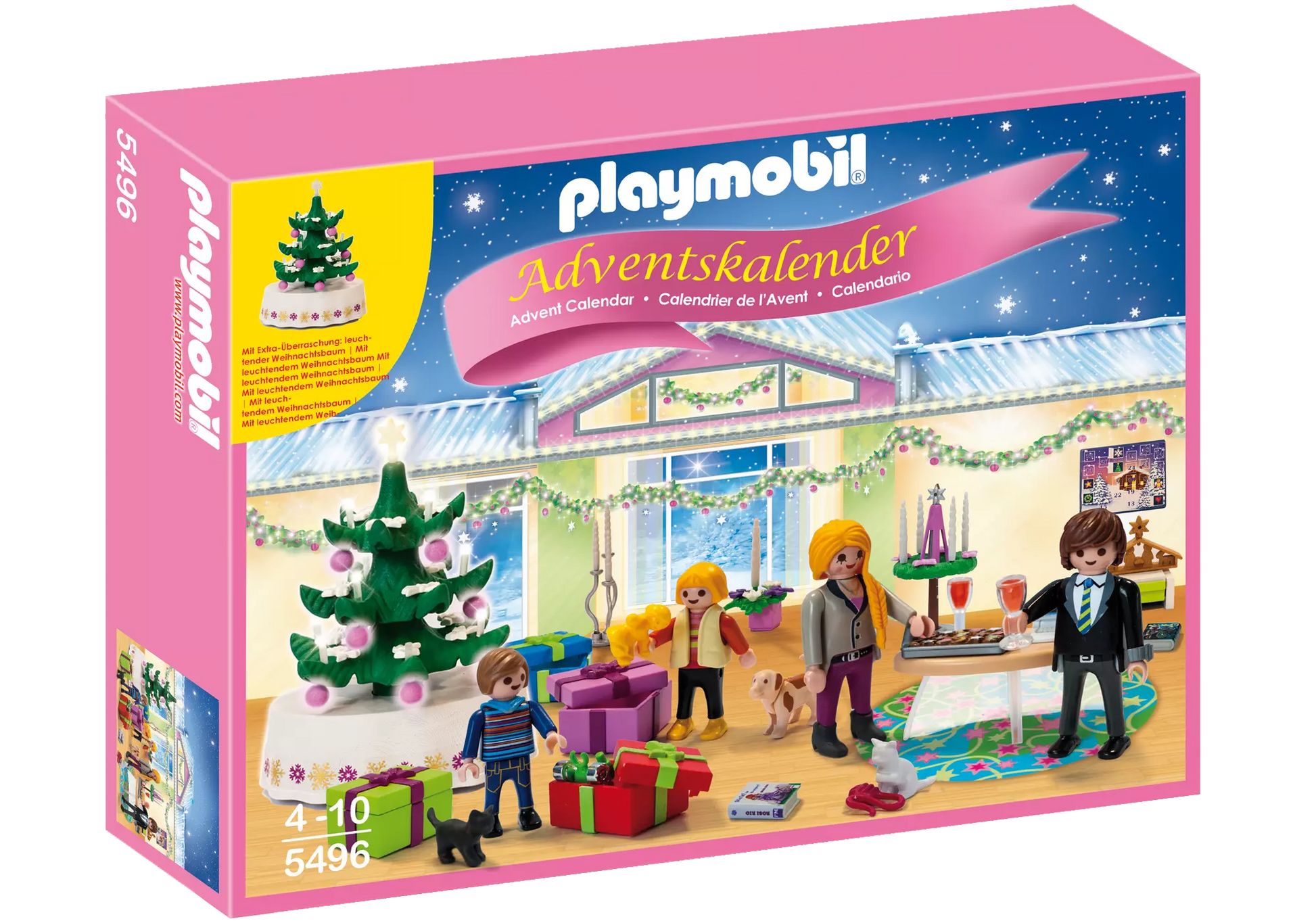 Playmobil 5496 Christmas Adventskalender Weihnachtsabend - plegobil