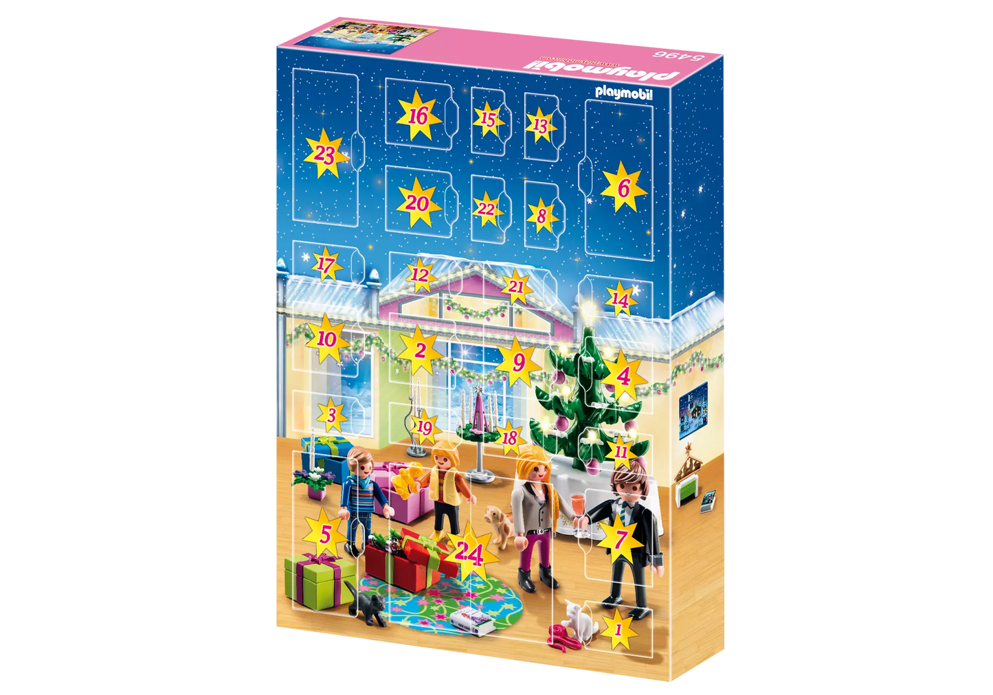 Playmobil 5496 Christmas Adventskalender Weihnachtsabend - plegobil