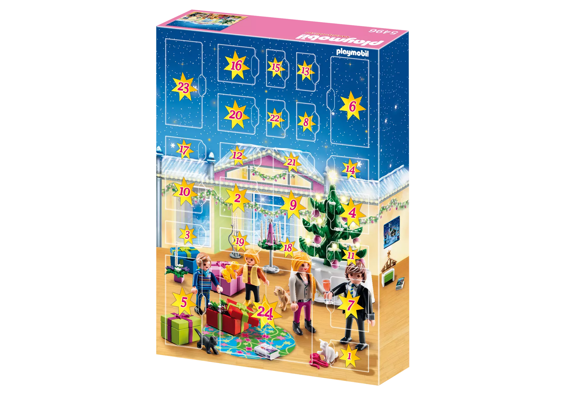 Playmobil 5496 Christmas Adventskalender Weihnachtsabend - plegobil