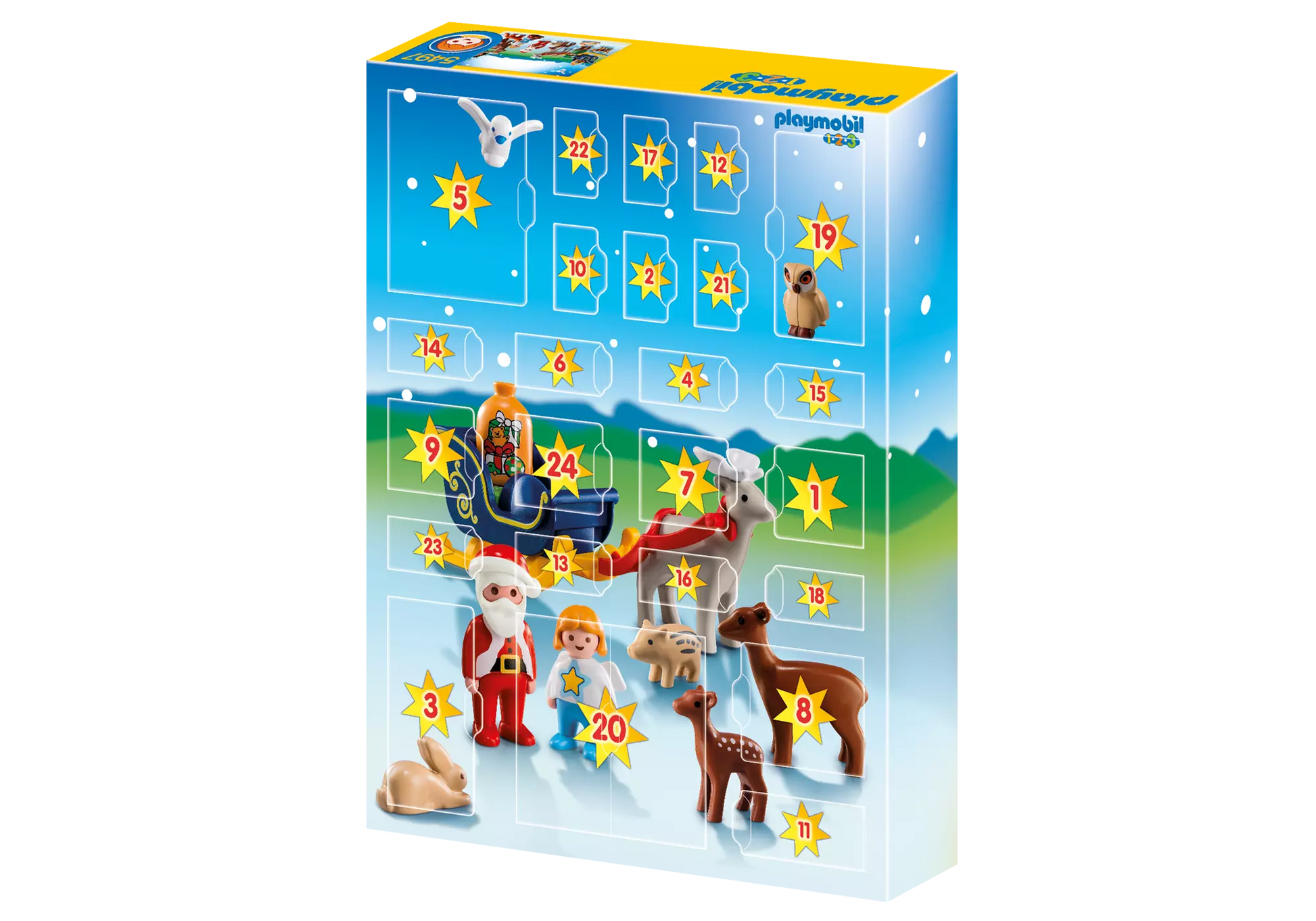 Playmobil 5497 1-2-3 Adventskalender Waldweihnacht - plegobil