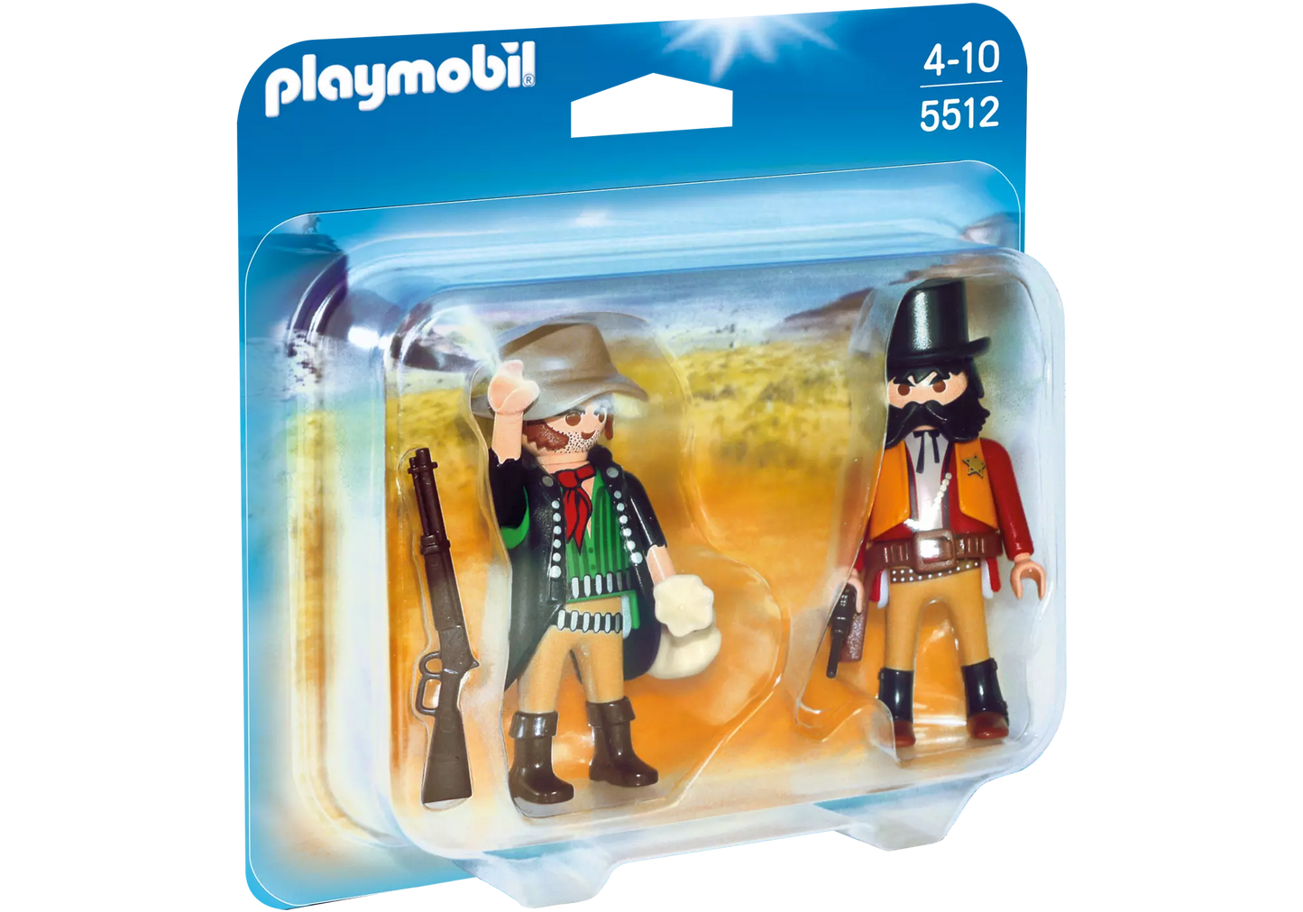 Playmobil 5512 Western DuoPack Sheriff und Bandit - plegobil