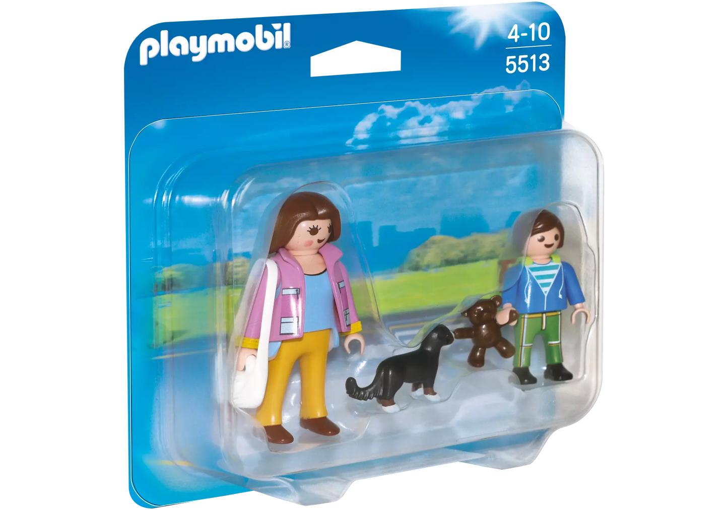Playmobil 5513 DuoPack Mama mit Schulkind - plegobil