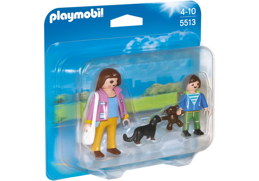 Playmobil 5513 DuoPack Mama mit Schulkind - plegobil