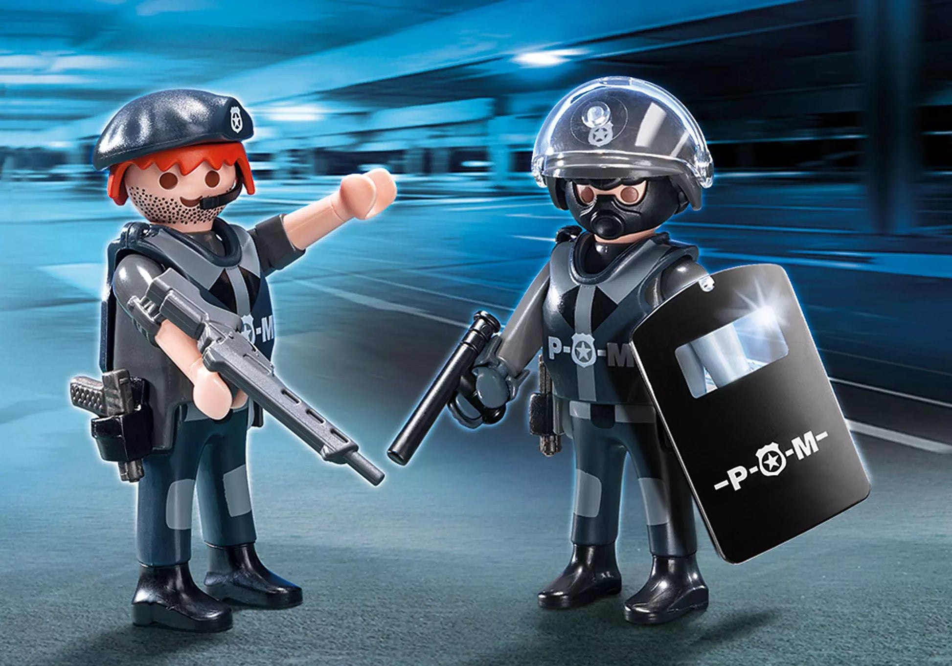 Playmobil 5515 City Action DuoPack SEK Team - plegobil