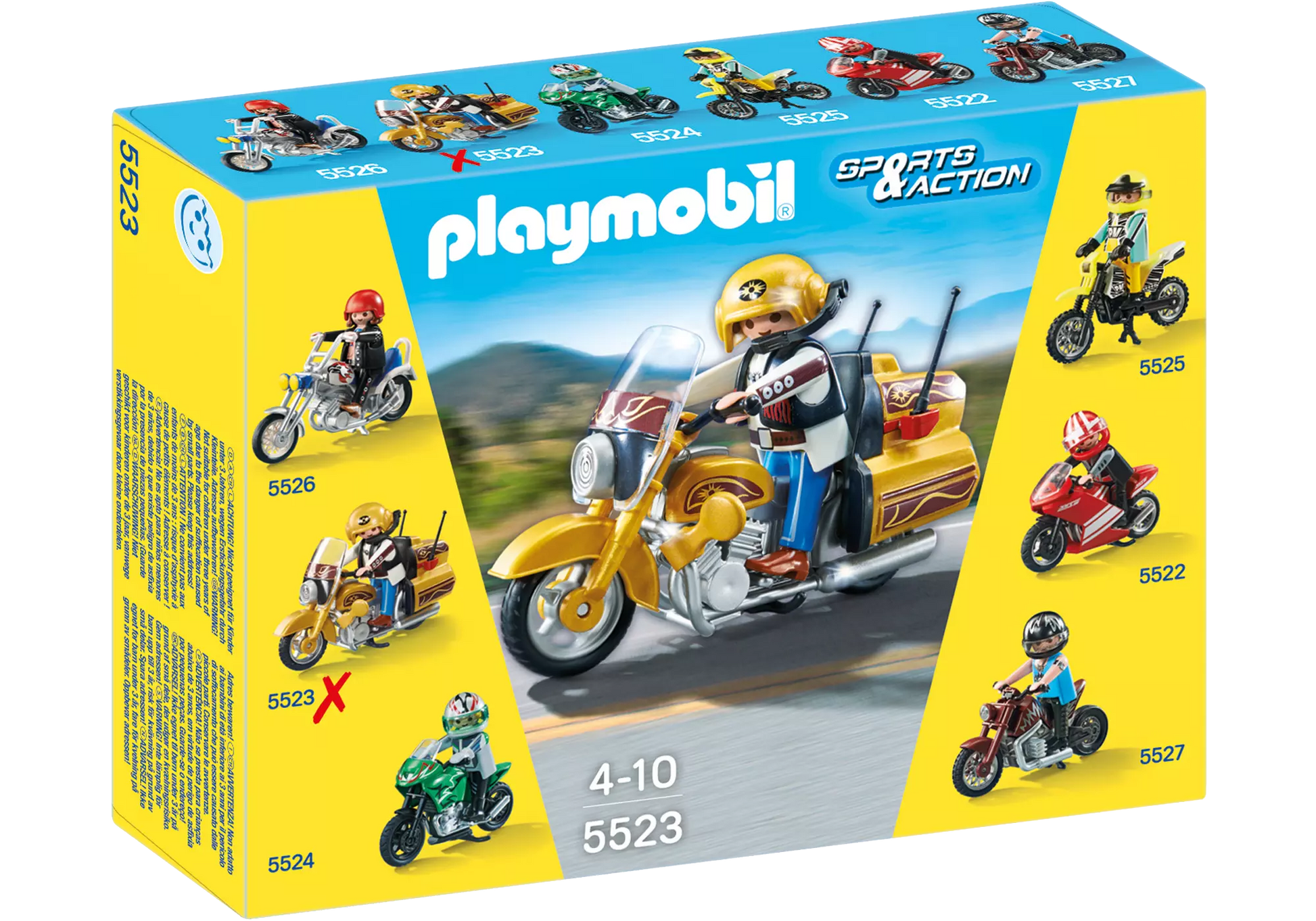 Playmobil 5523 Sports & Action Street Tourer - plegobil