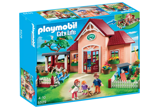 Playmobil 5529 City Life Tierarztpraxis mit Gehege - plegobil