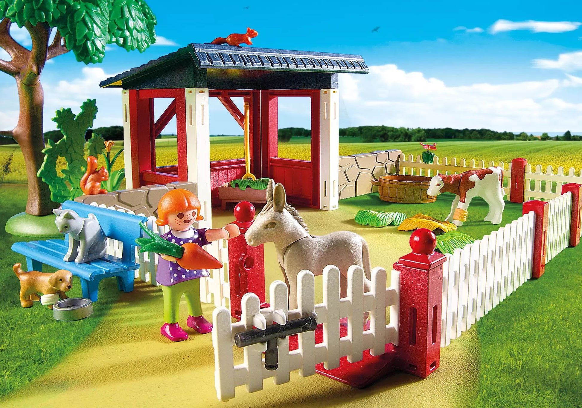 Playmobil 5529 City Life Tierarztpraxis mit Gehege - plegobil