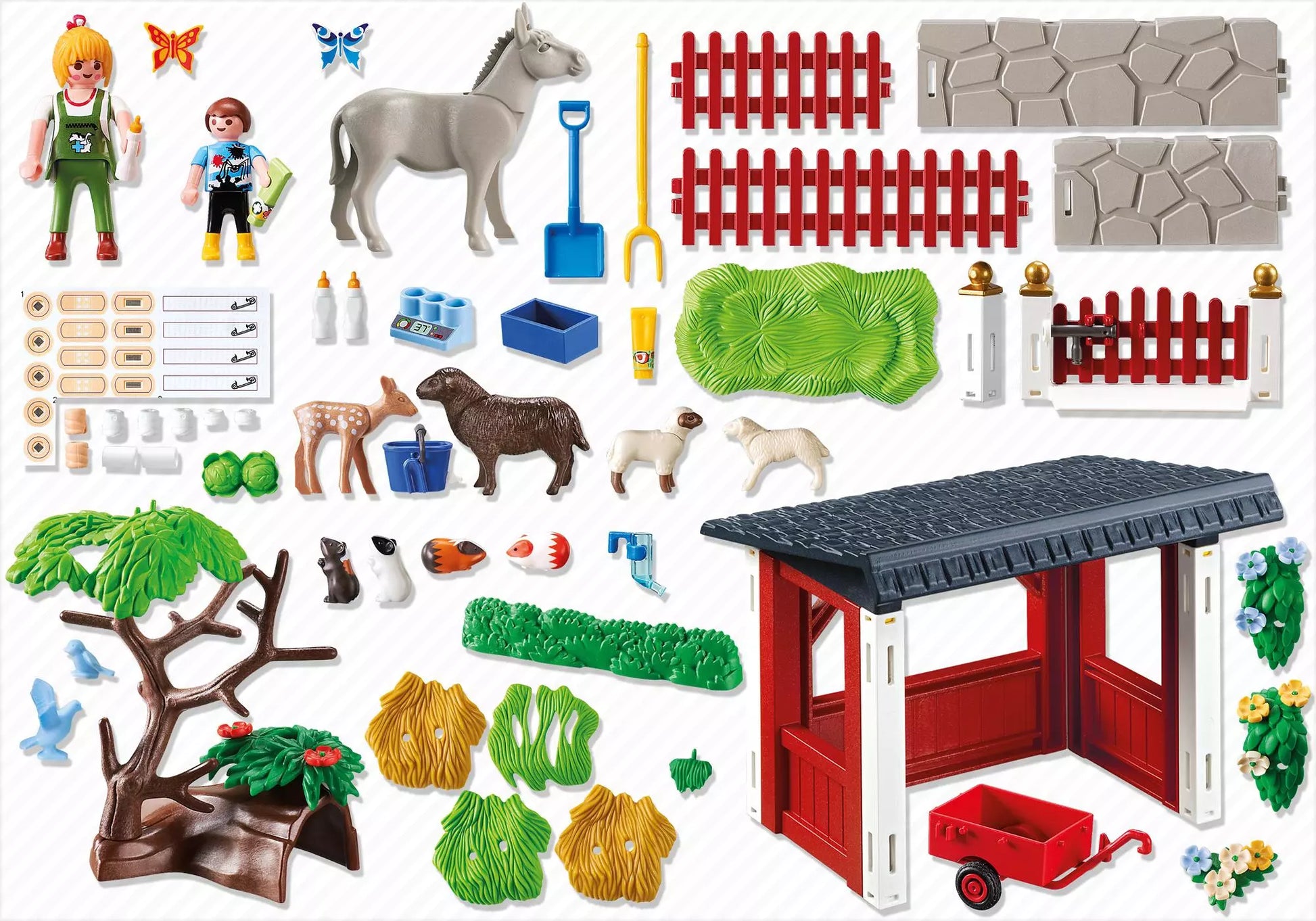 Playmobil 5531 City Life Tierpflegestation mit Freigehege - plegobil