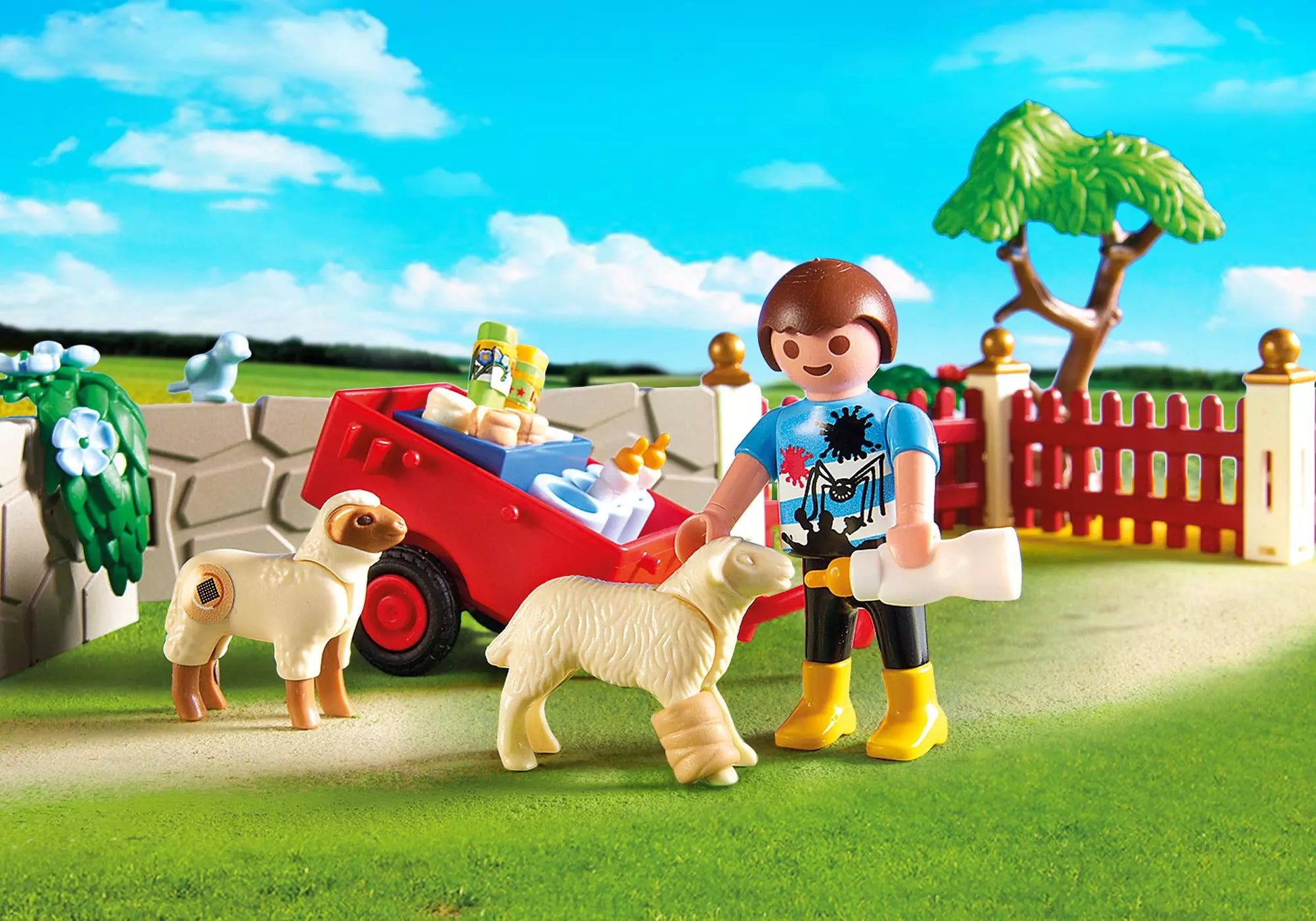 Playmobil 5531 City Life Tierpflegestation mit Freigehege - plegobil