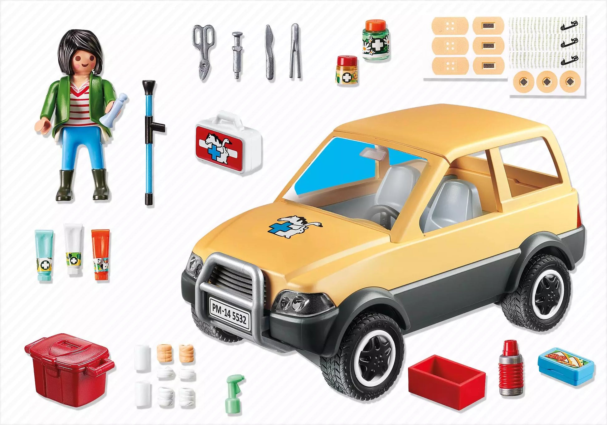 Playmobil 5532 City Life Tierärztin mit PKW - plegobil
