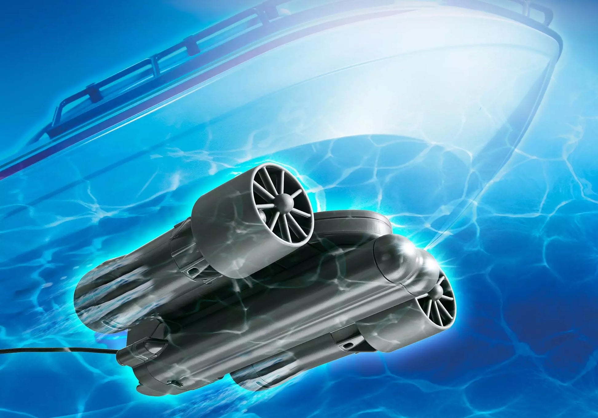 Playmobil 5536 RC-Unterwassermotor - plegobil