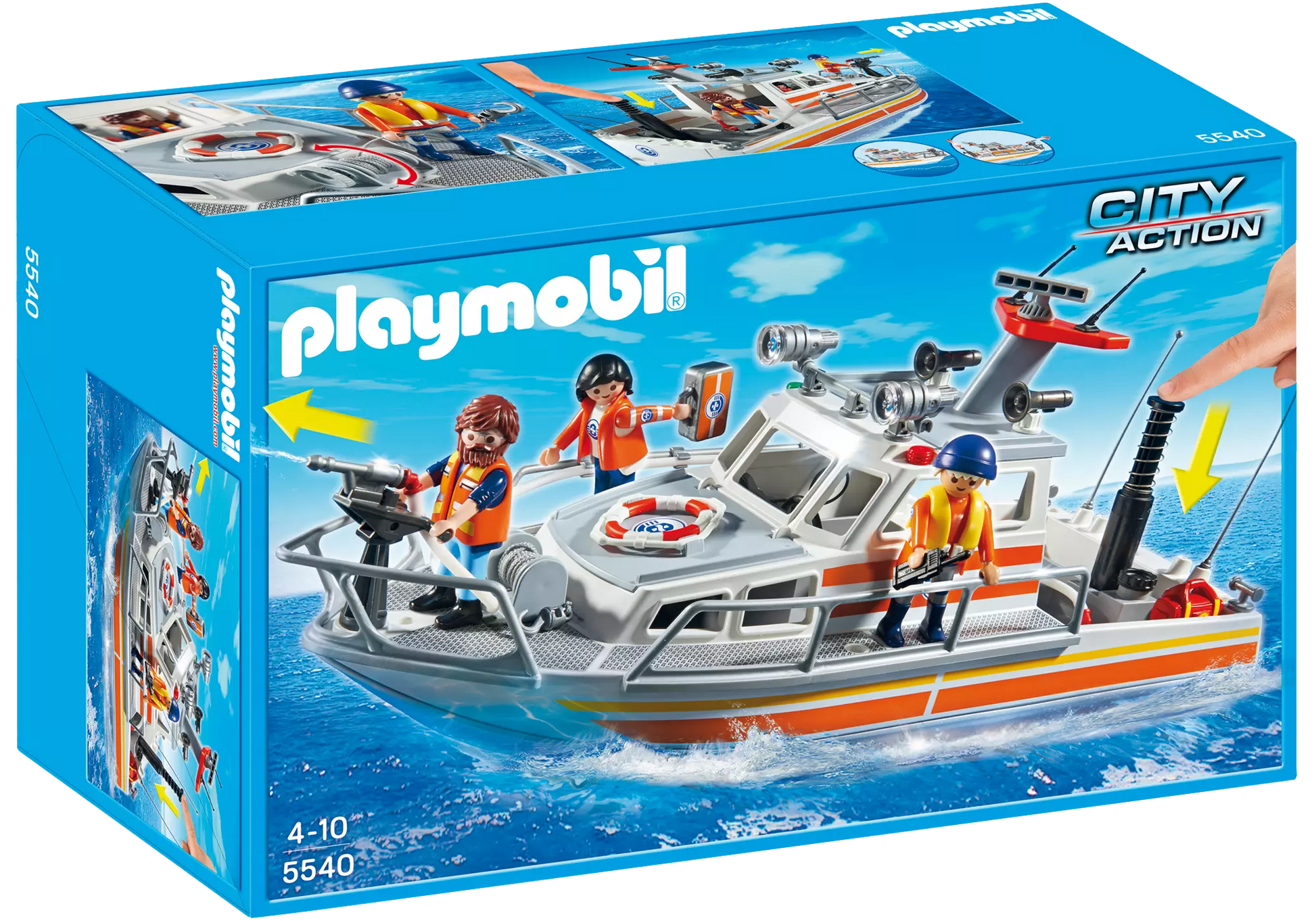 Playmobil 5540 City Action Lösch-Rettungskreuzer - plegobil