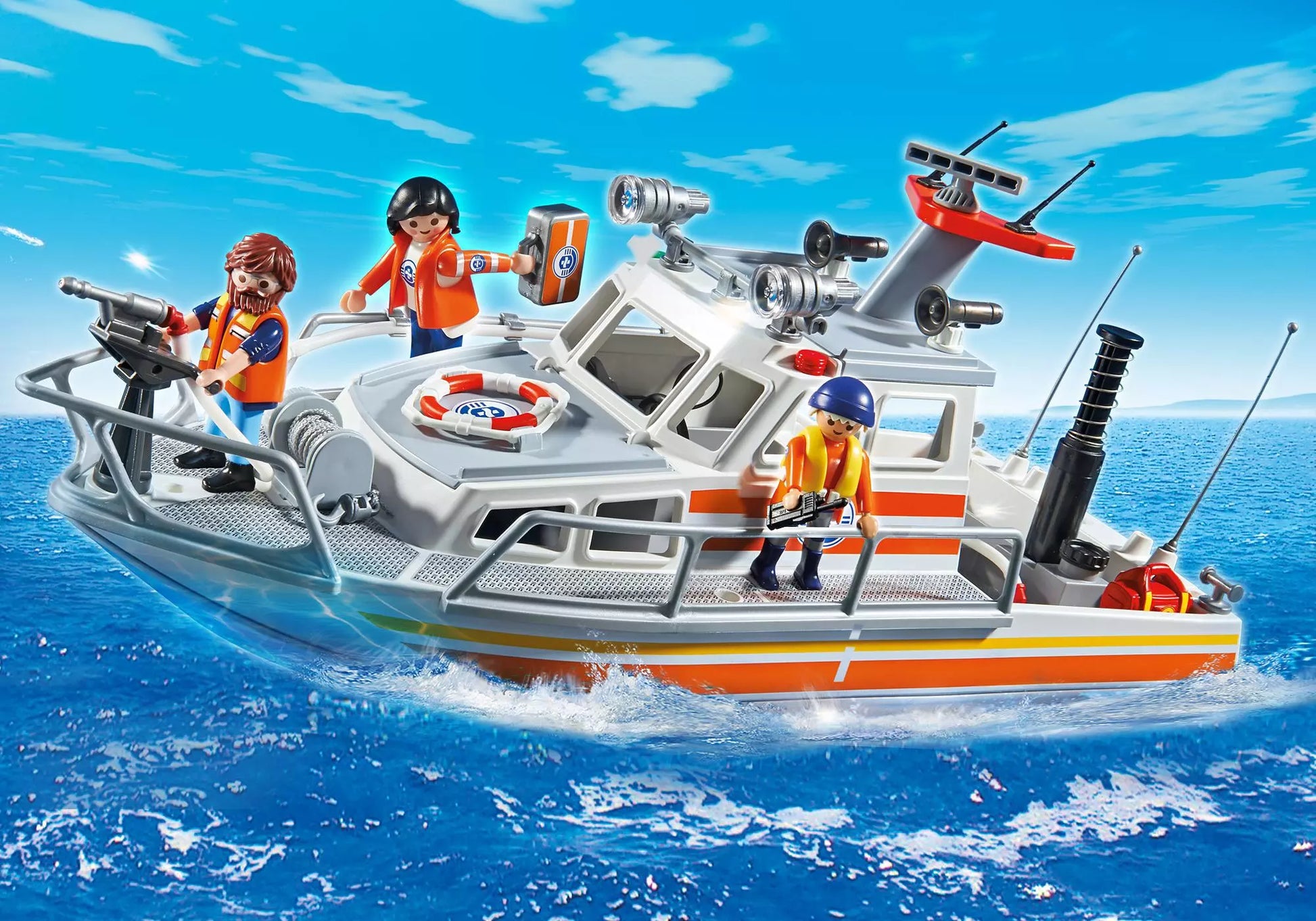 Playmobil 5540 City Action Lösch-Rettungskreuzer - plegobil