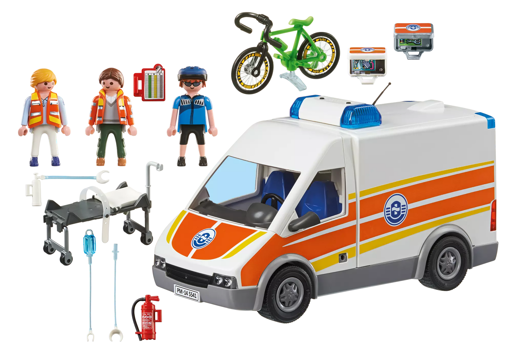Playmobil 5541 City Action Rettungswagen mit Licht und Sound - plegobil