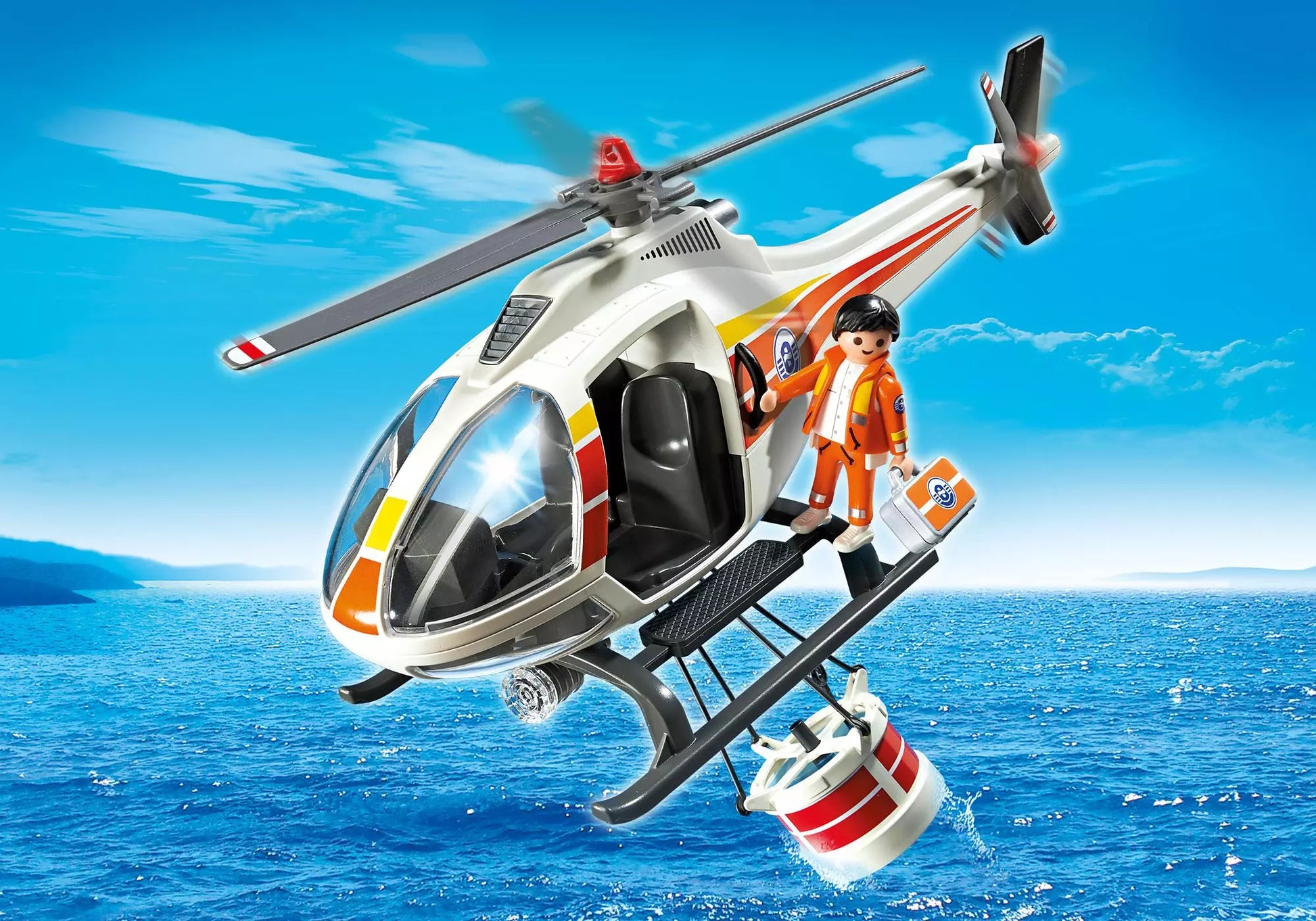 Playmobil 5542 City Action Löschhubschrauber - plegobil