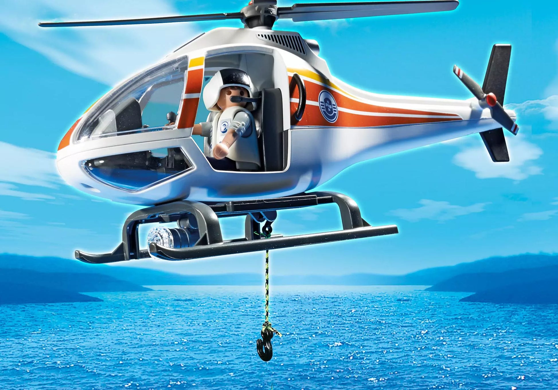 Playmobil 5542 City Action Löschhubschrauber - plegobil