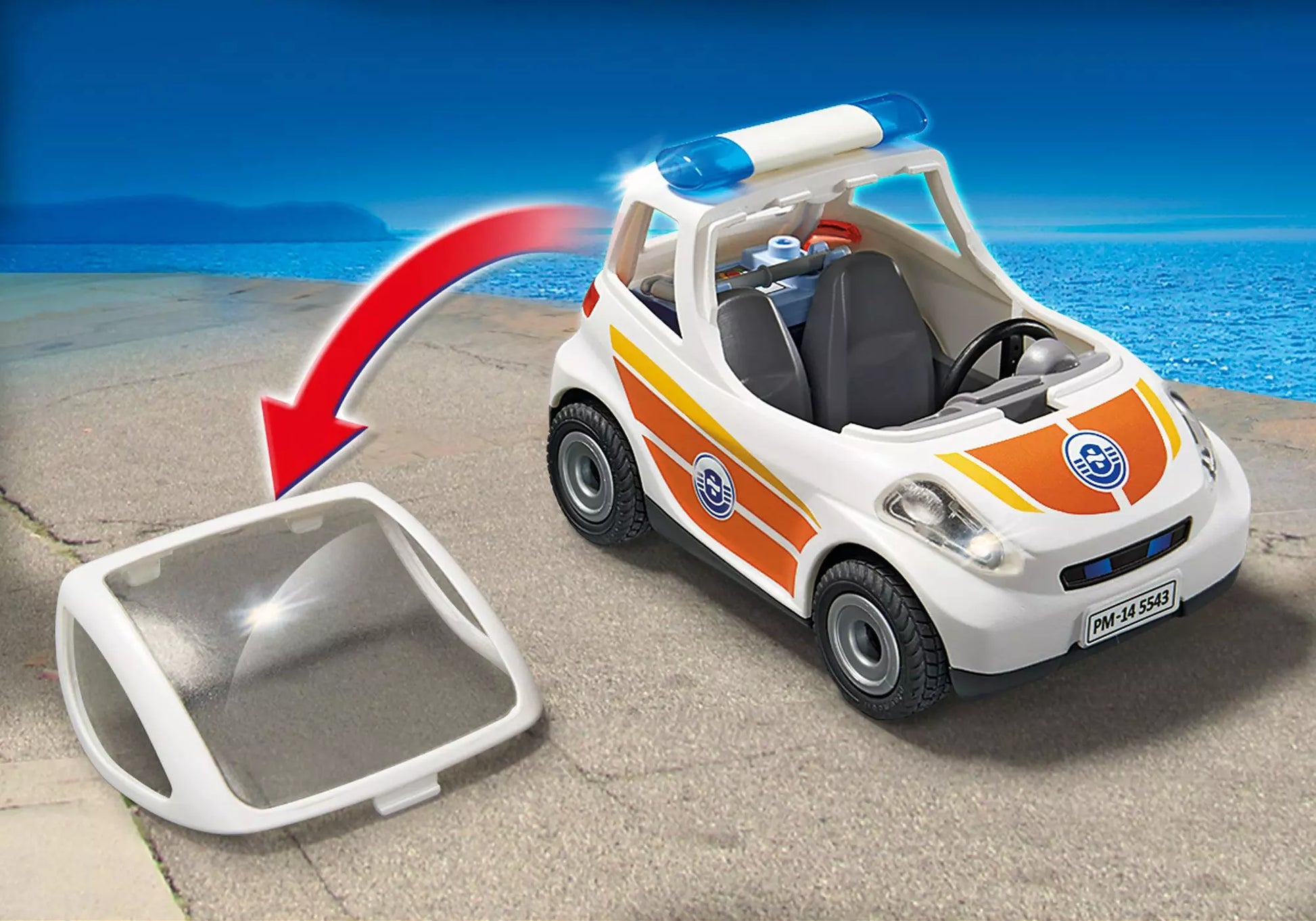 Playmobil 5543 City Action Notarzt Fahrzeug - plegobil