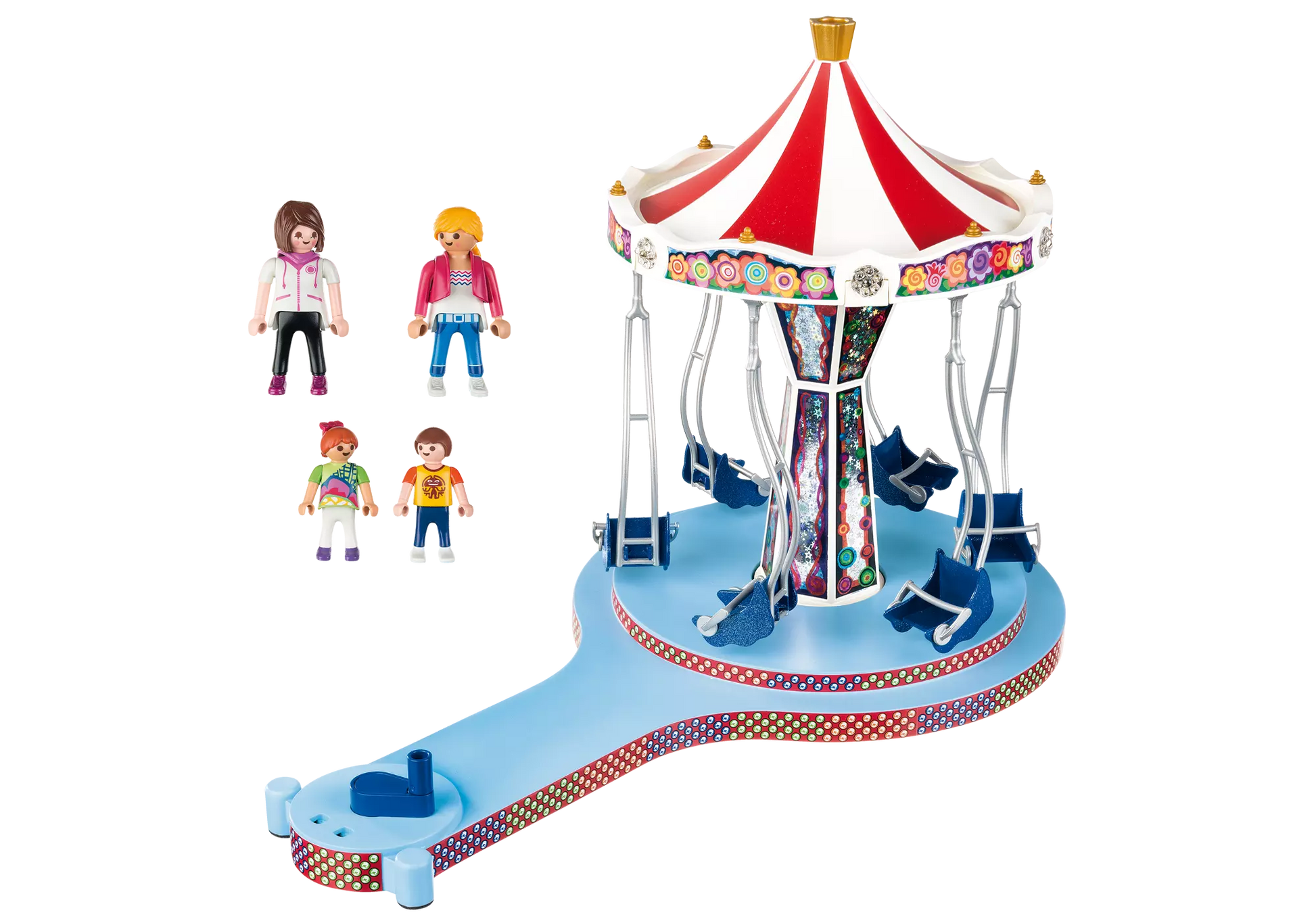 Playmobil 5548 Summer Fun Kettenkarussell mit bunter Beleuchtung - plegobil