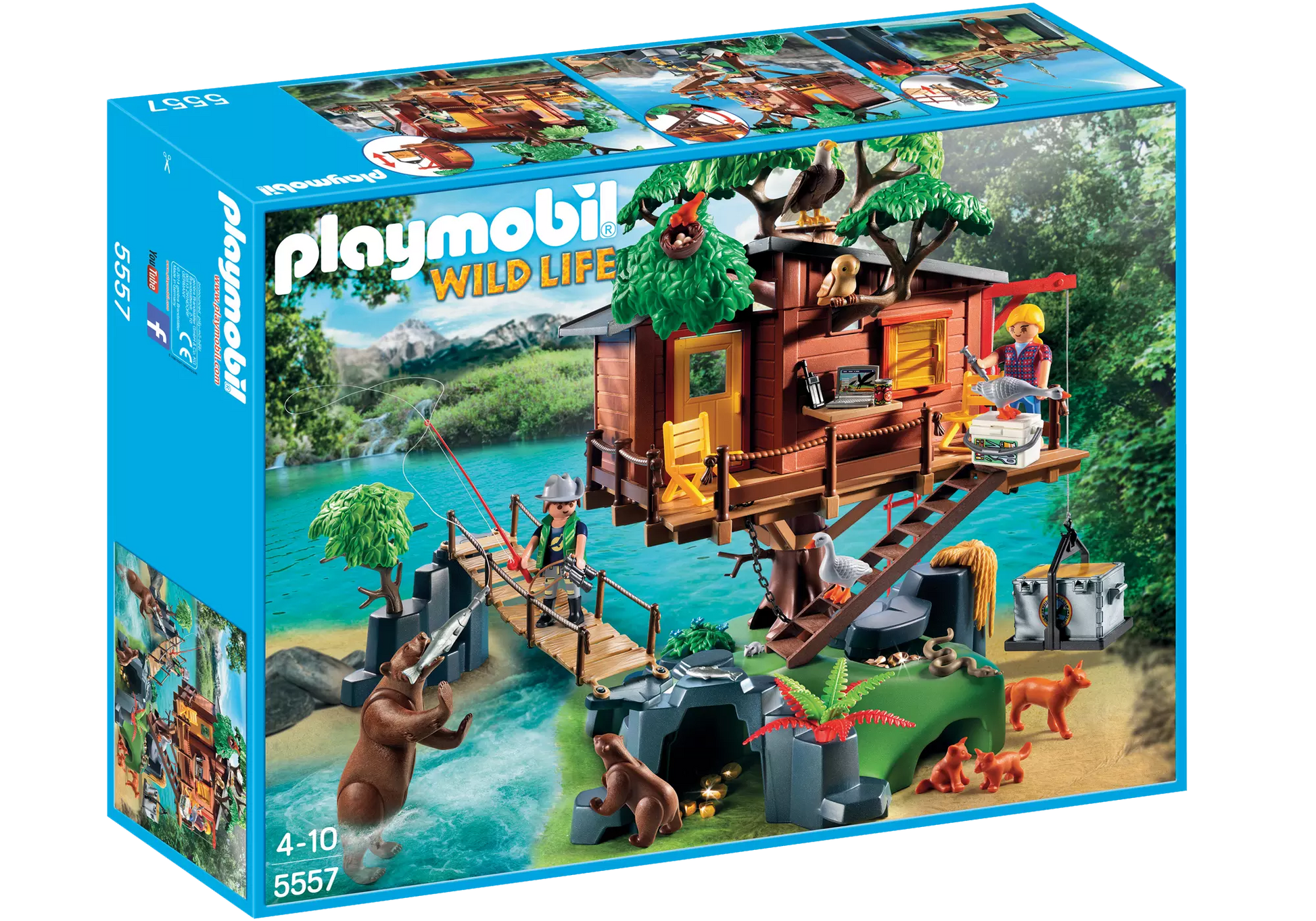 Playmobil 5557 Wild Life Abenteuer Baumhaus - plegobil