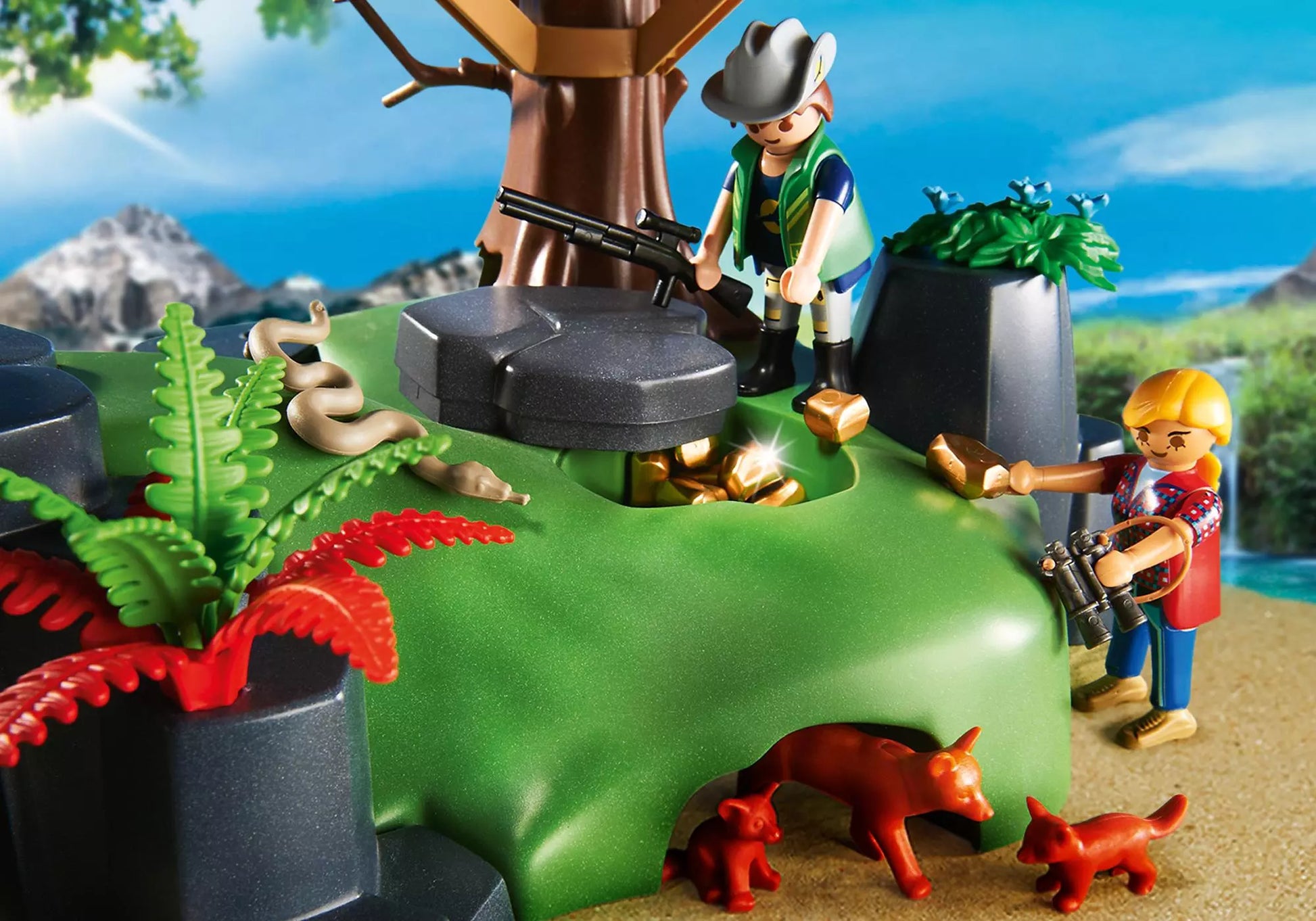 Playmobil 5557 Wild Life Abenteuer Baumhaus - plegobil
