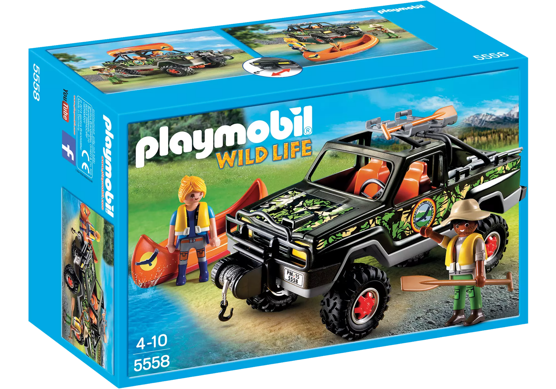 Playmobil 5558 Wild Life Abenteuer-Pickup - plegobil