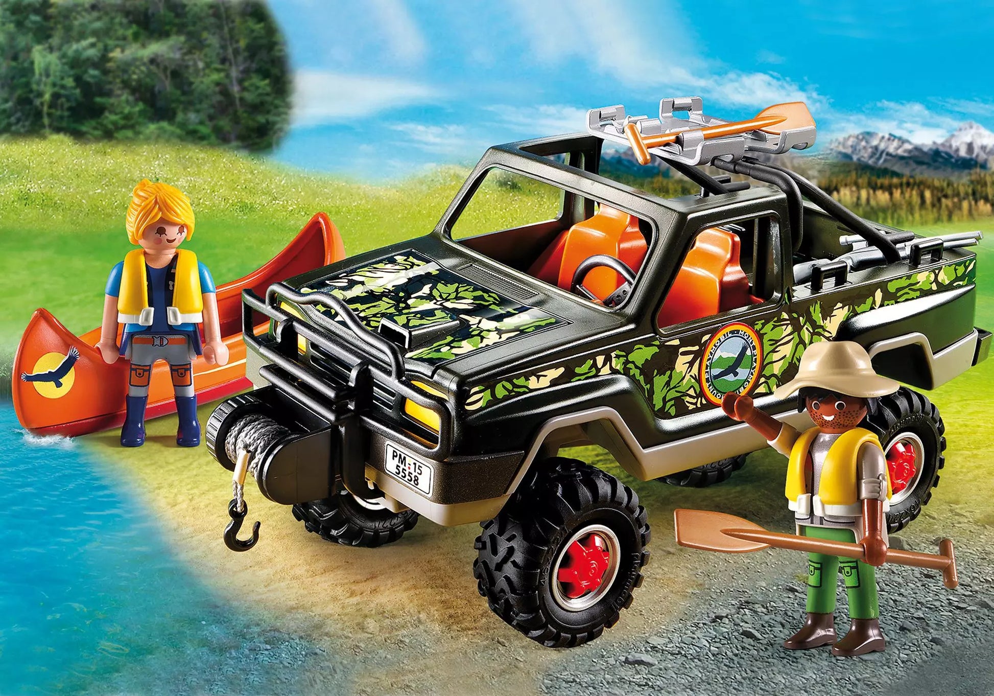 Playmobil 5558 Wild Life Abenteuer-Pickup - plegobil