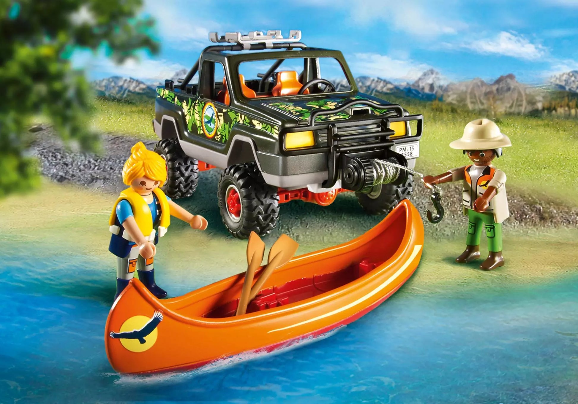 Playmobil 5558 Wild Life Abenteuer-Pickup - plegobil