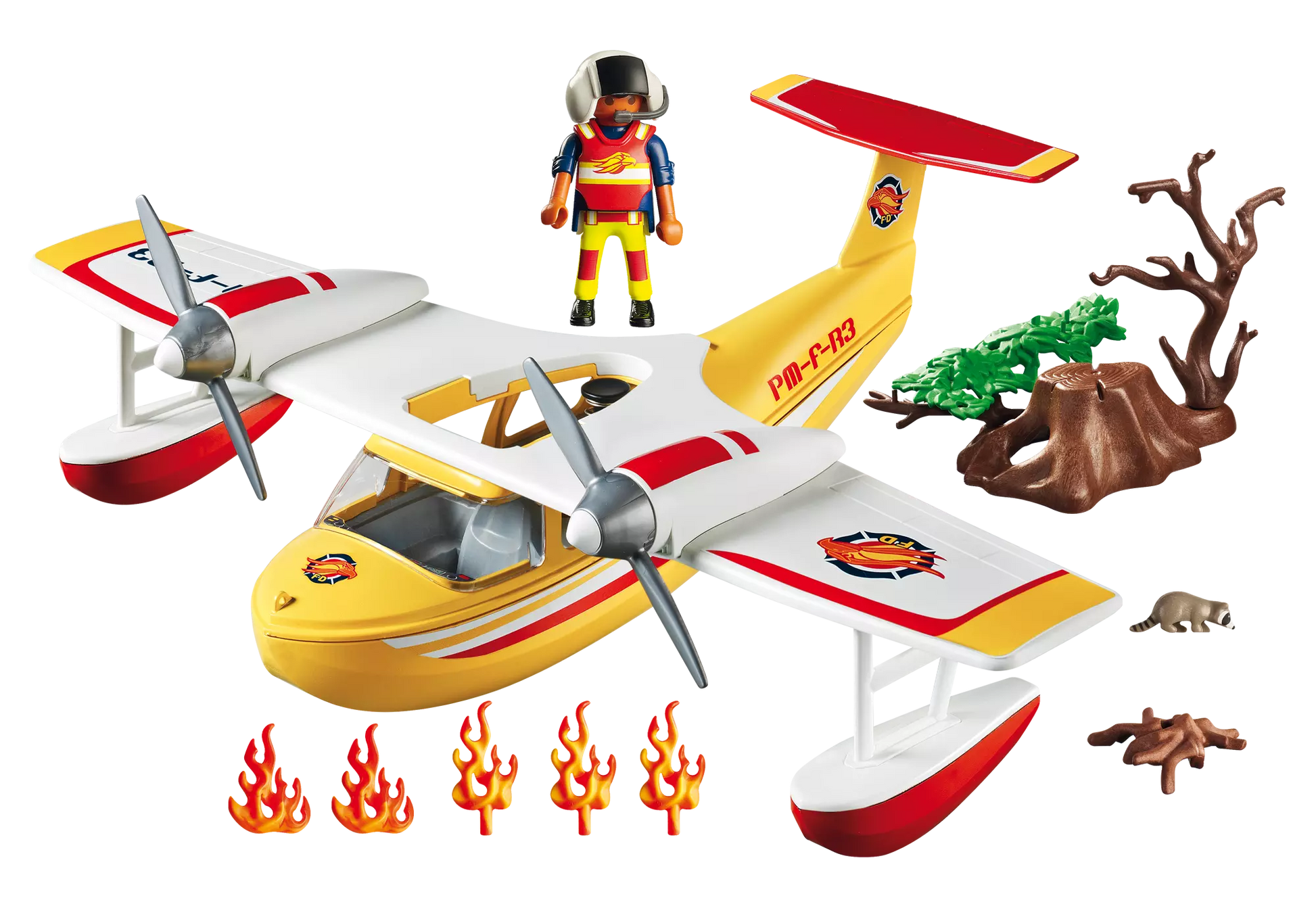 Playmobil 5560 Wild Life Löschungflugzeug - plegobil