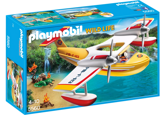 Playmobil 5560 Wild Life Löschungflugzeug - plegobil