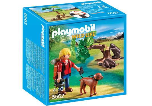 Playmobil 5562 Wild Life Bierberbaum mit Naturforscher - plegobil