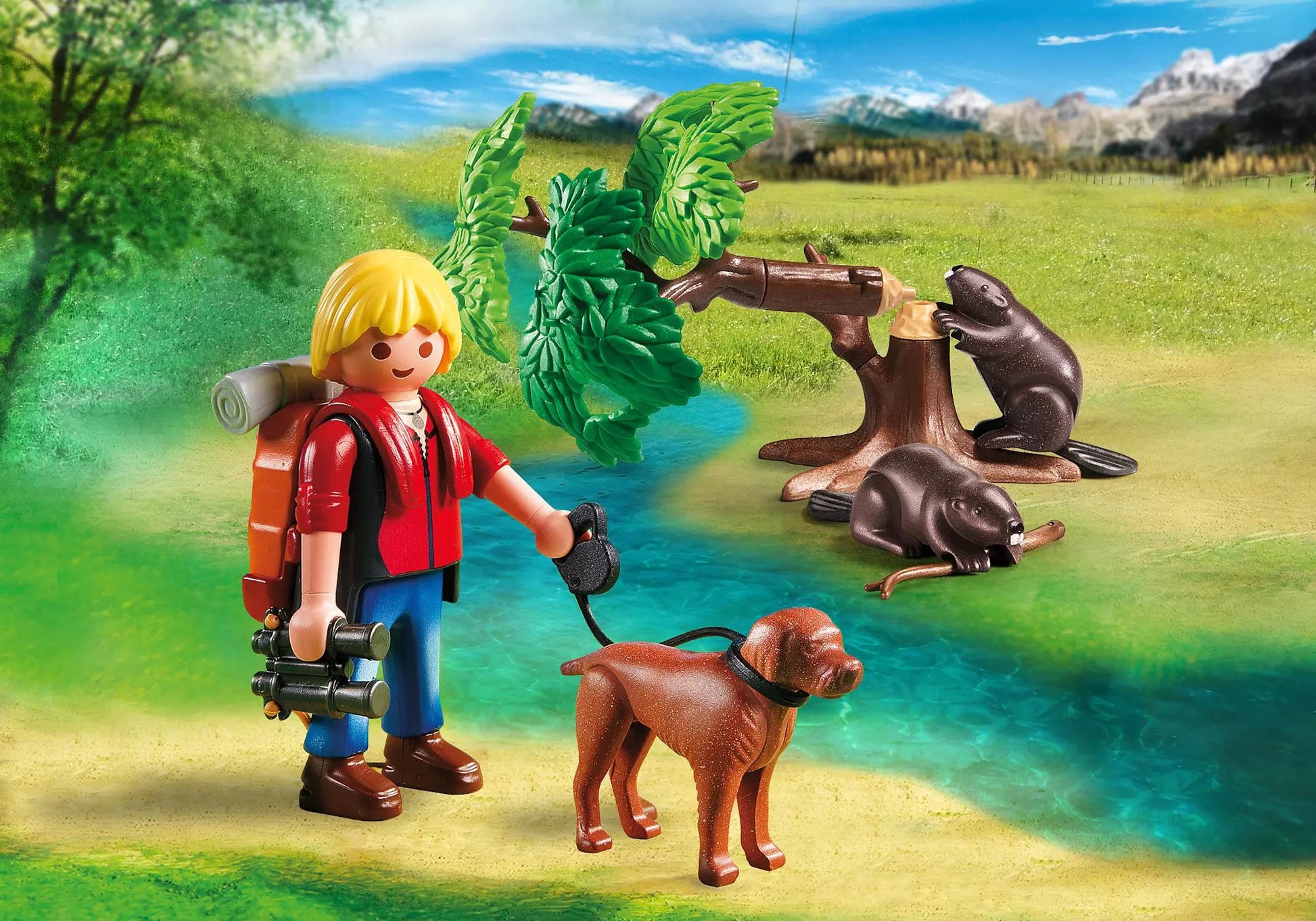 Playmobil 5562 Wild Life Bierberbaum mit Naturforscher - plegobil