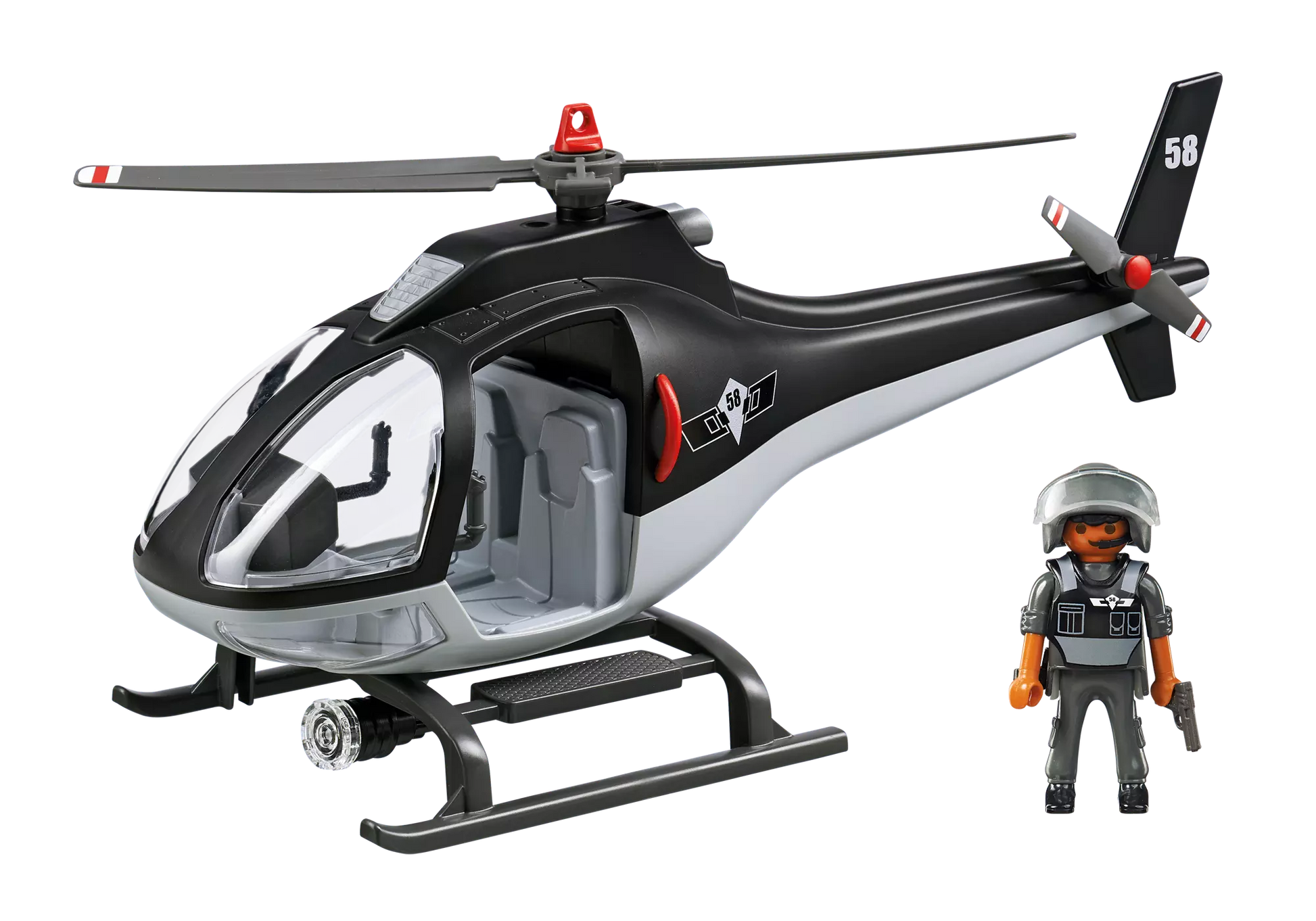 Playmobil 5563 City Action SEK Helicopter - plegobil