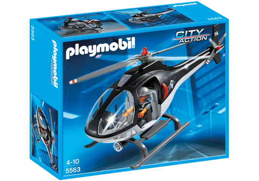Playmobil 5563 City Action SEK Helicopter - plegobil