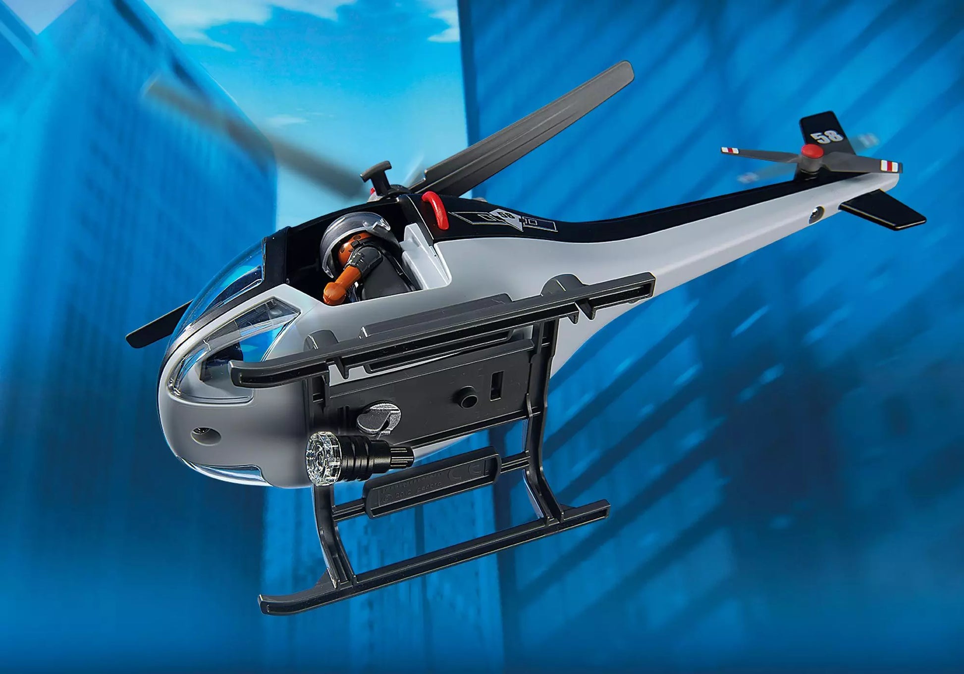 Playmobil 5563 City Action SEK Helicopter - plegobil
