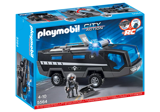 Playmobil 5564 City Action SEK-Einsatztruck mit Licht und Sound - plegobil