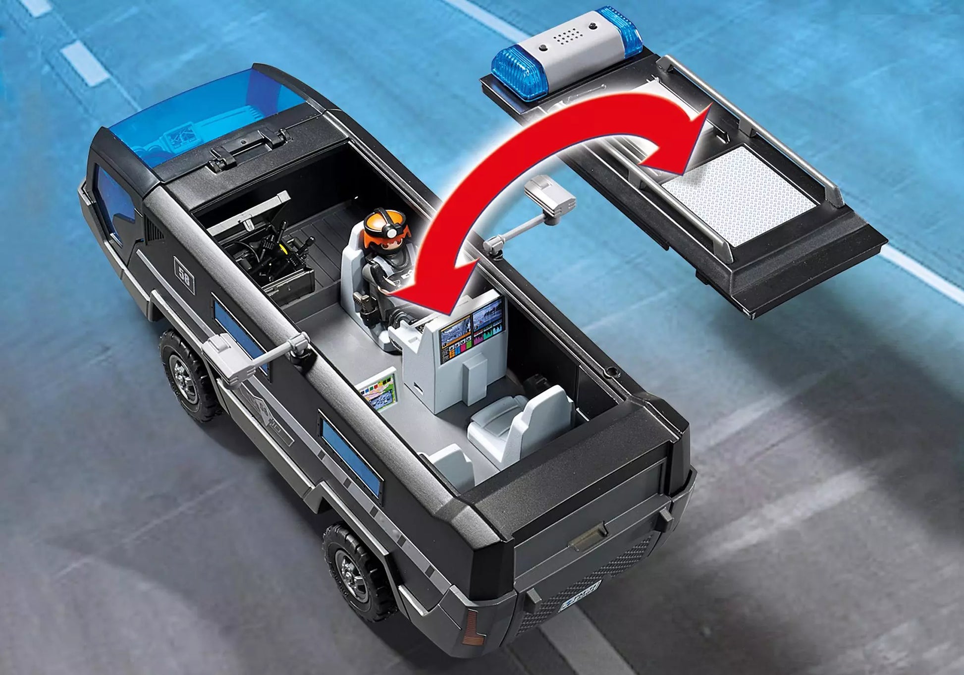 Playmobil 5564 City Action SEK-Einsatztruck mit Licht und Sound - plegobil