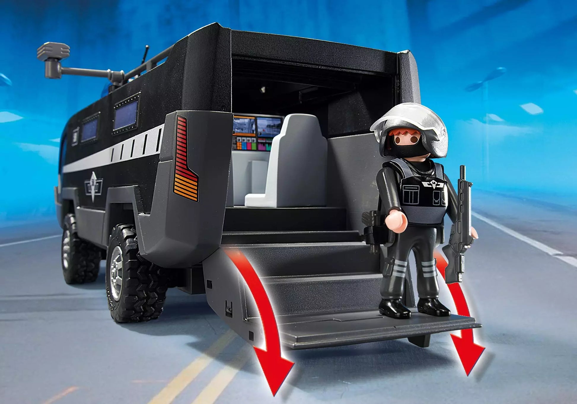Playmobil 5564 City Action SEK-Einsatztruck mit Licht und Sound - plegobil