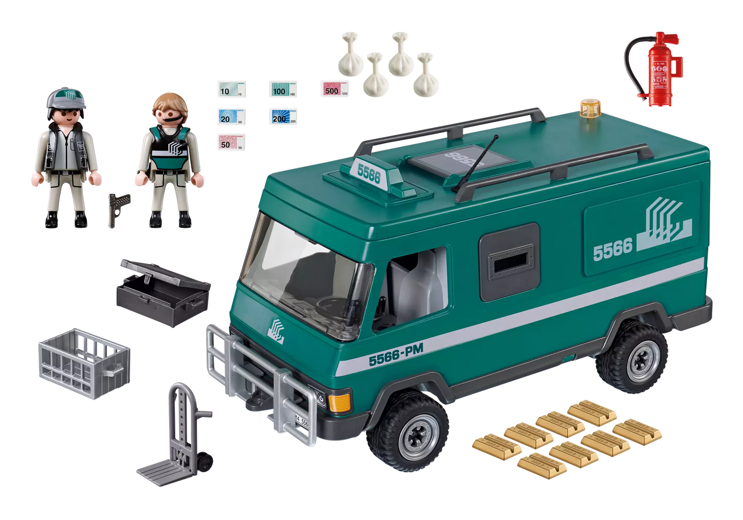 Playmobil 5566 City Action Geldtransporter - plegobil