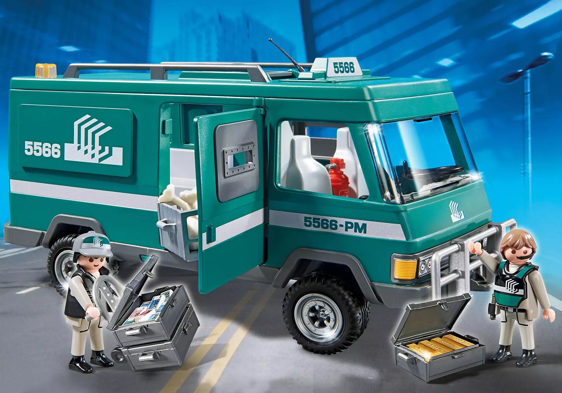 Playmobil 5566 City Action Geldtransporter - plegobil