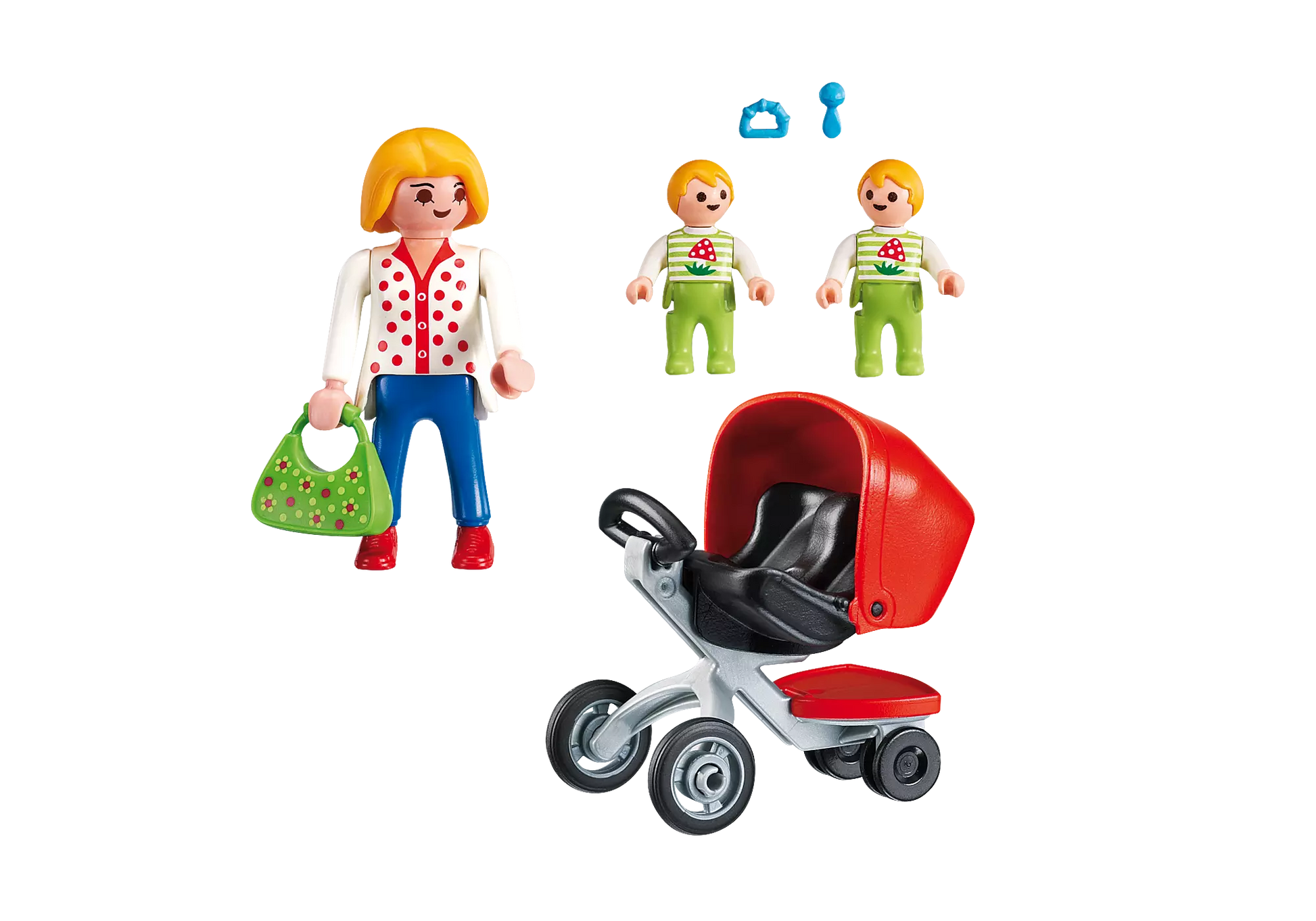 Playmobil 5573 City Life Zwillingskinderwagen - plegobil