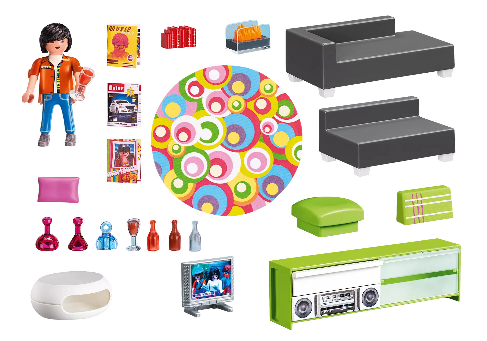 Playmobil 5584 City Life Wohnzimmer - plegobil