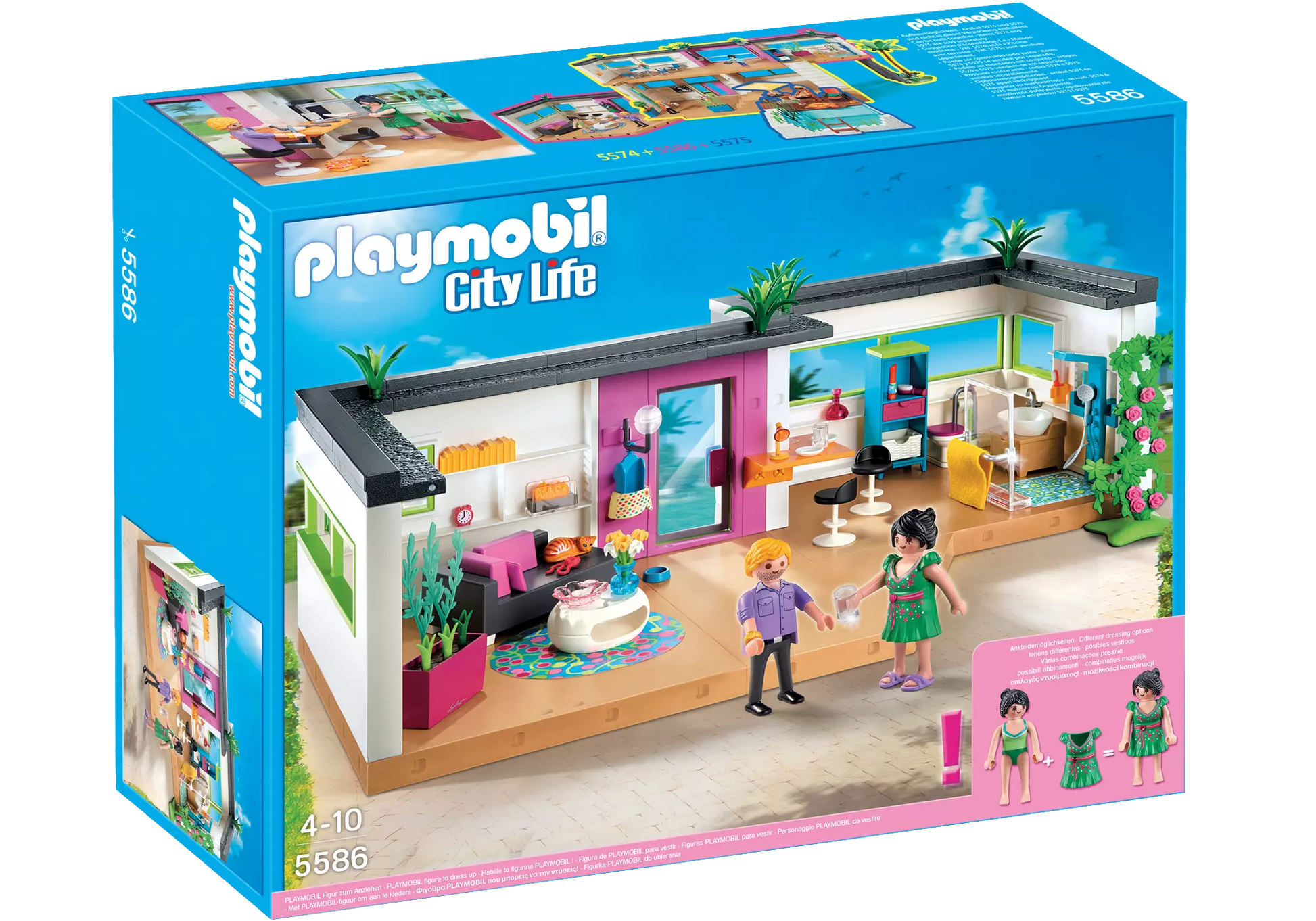 Playmobil 5586 City Life Gästebungalow - plegobil