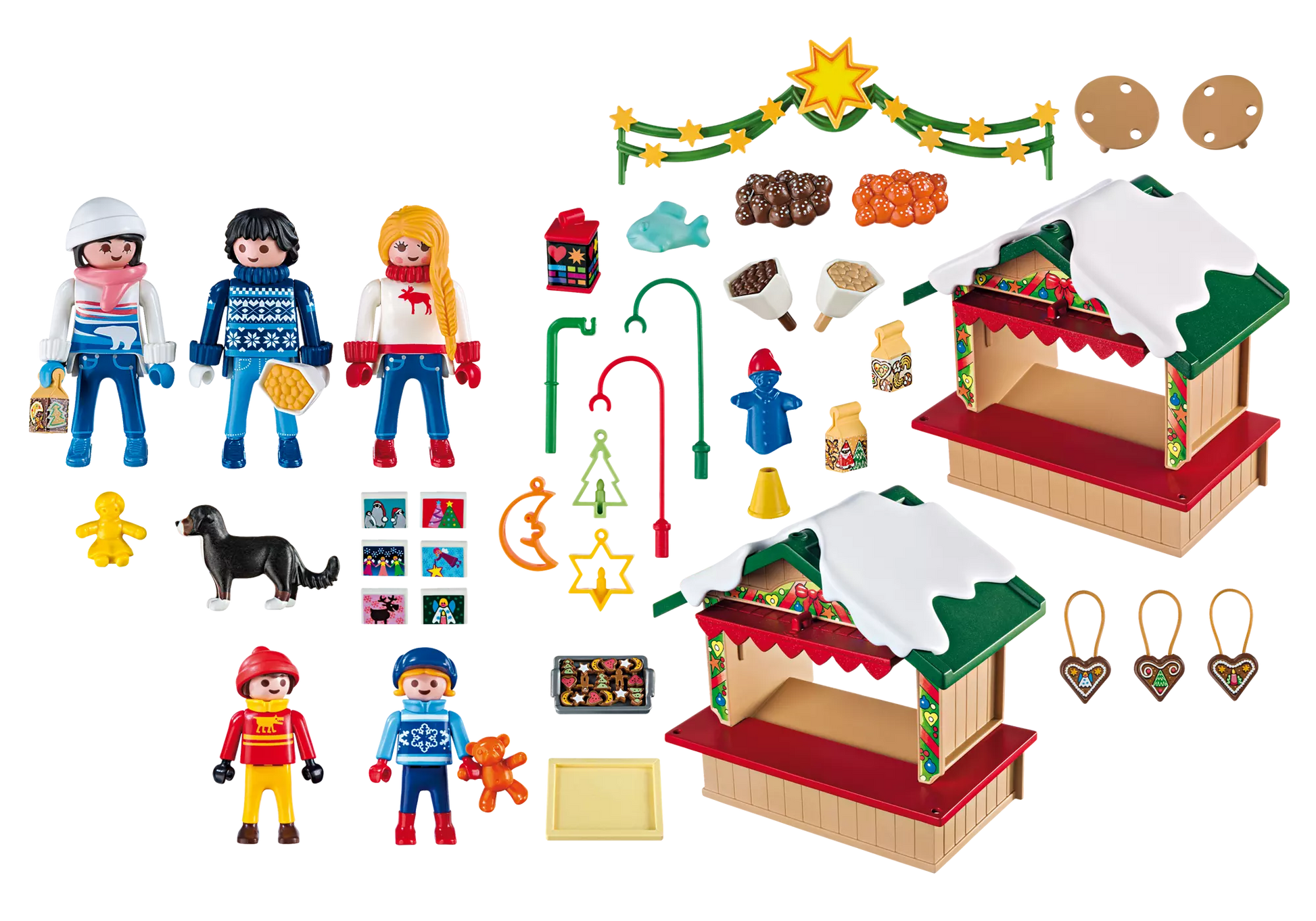 Playmobil 5587 Christmas Auf dem Weihnachtsmarkt - plegobil