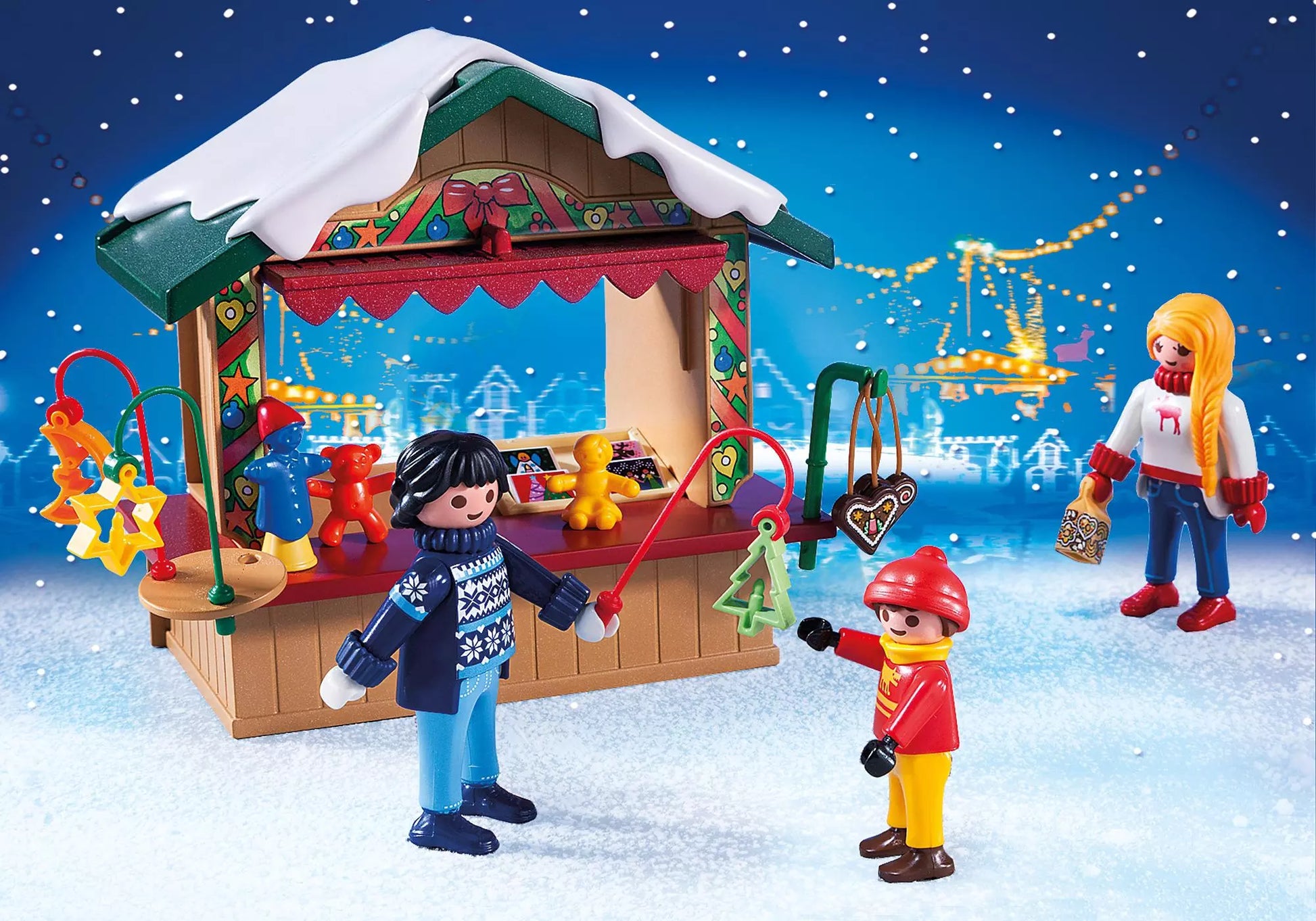 Playmobil 5587 Christmas Auf dem Weihnachtsmarkt - plegobil