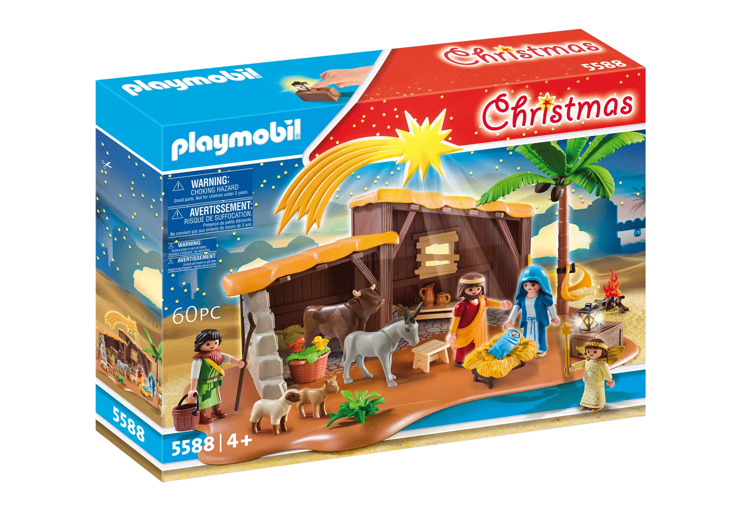 Playmobil 5588 Christmas Große Weihnachtskrippe - plegobil