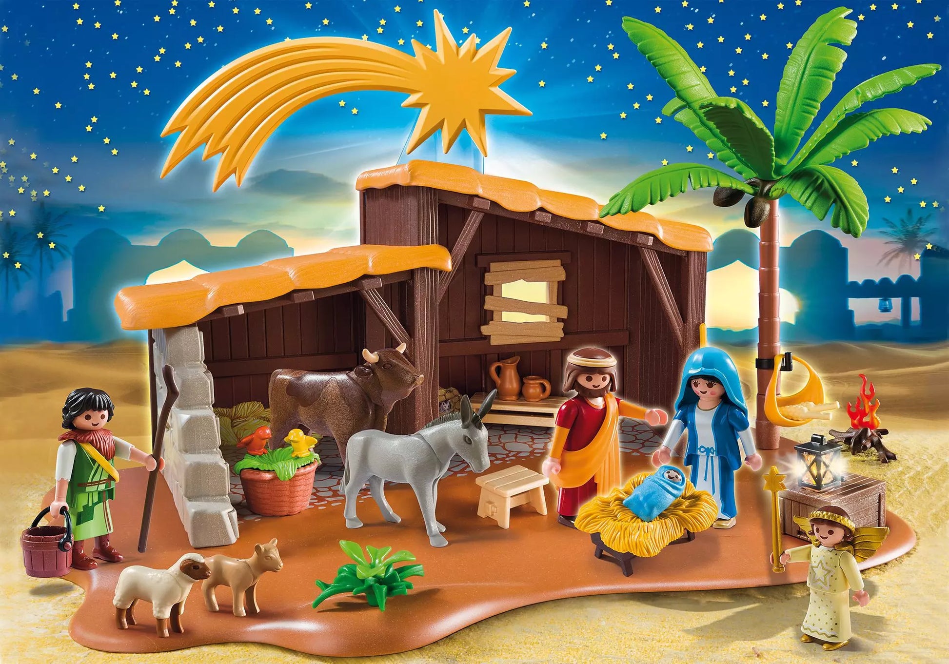 Playmobil 5588 Christmas Große Weihnachtskrippe - plegobil