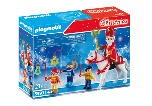 Playmobil 5593 Christmas Sankt Martin mit Laternenzug - plegobil