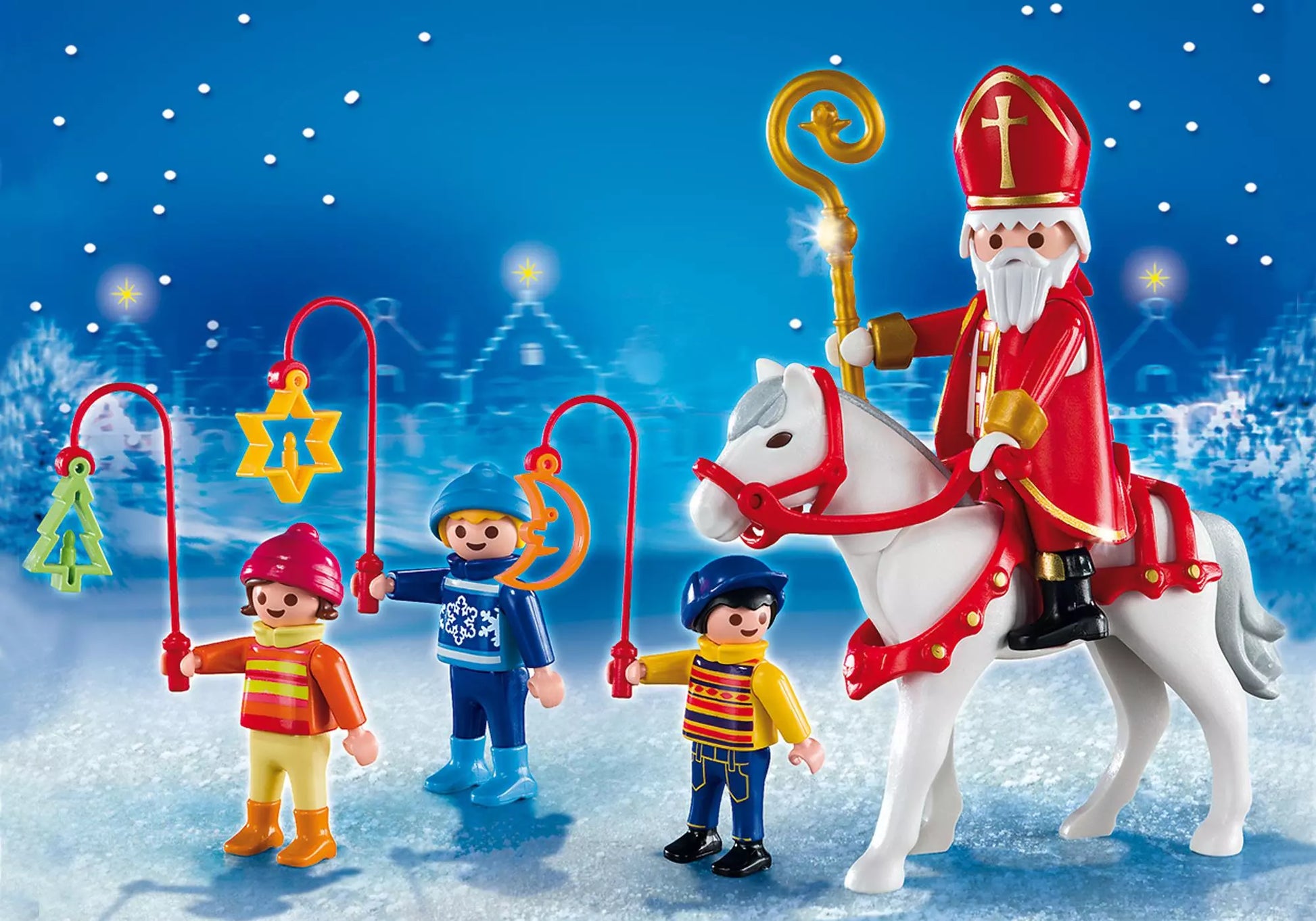 Playmobil 5593 Christmas Sankt Martin mit Laternenzug - plegobil