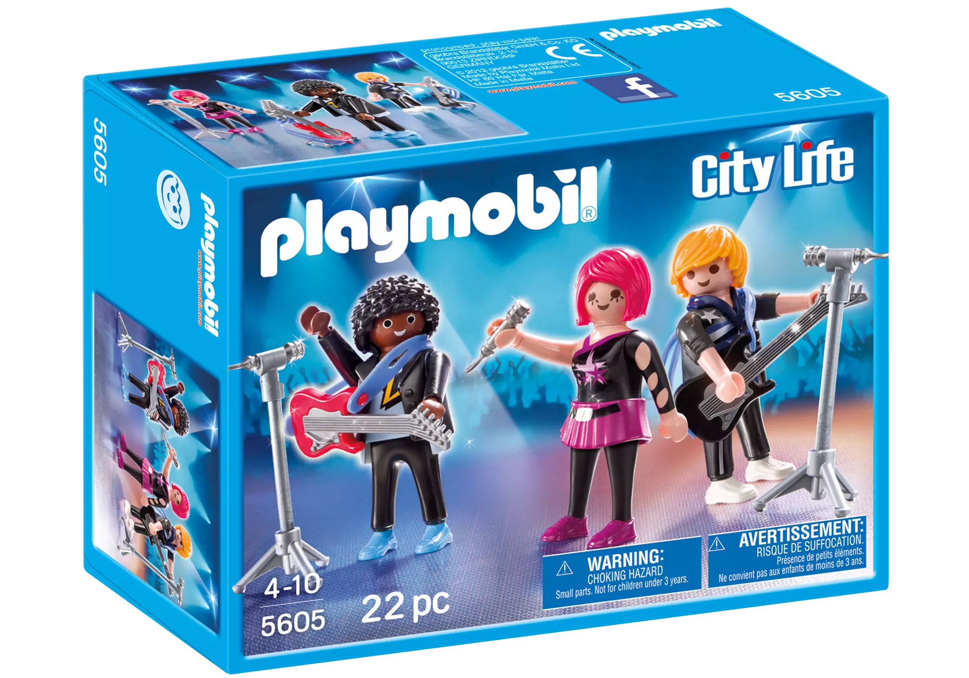 Playmobil 5605 City Life Pop Stars Band - plegobil