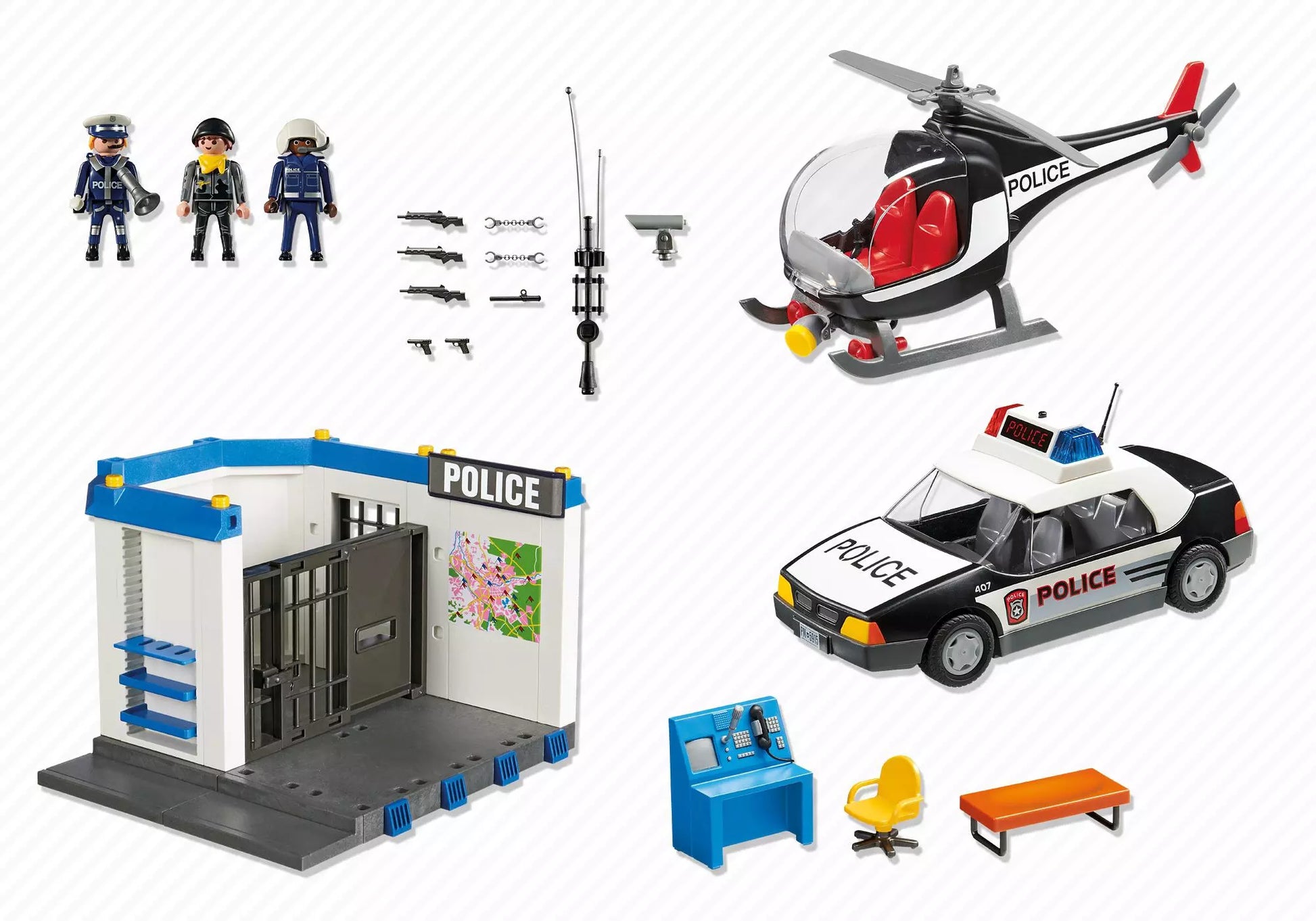 Playmobil 5607 City Action Großes Polizei-Set - plegobil